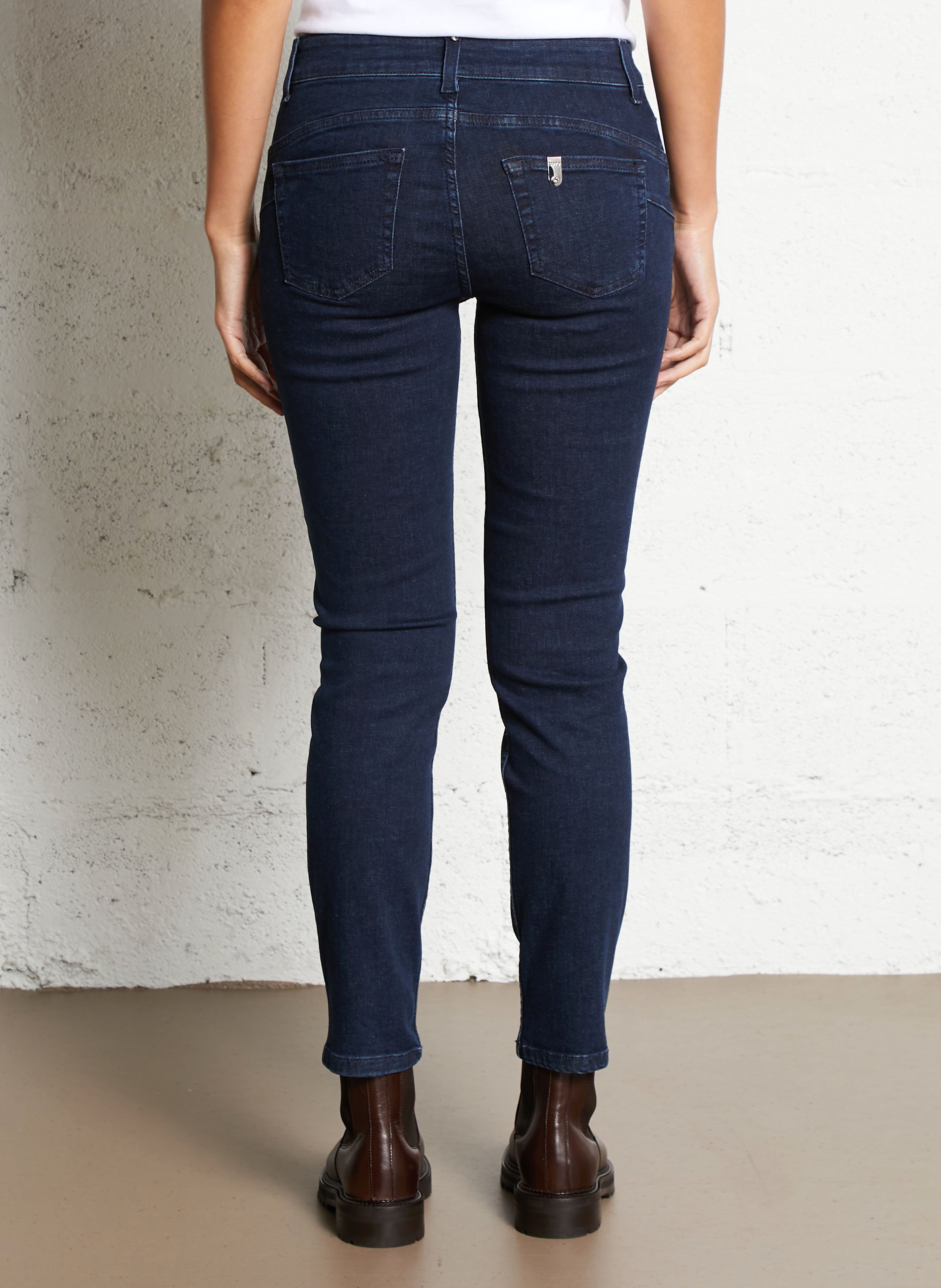 Skinny Jeans aus Baumwoll-Mix LIU JO Blau