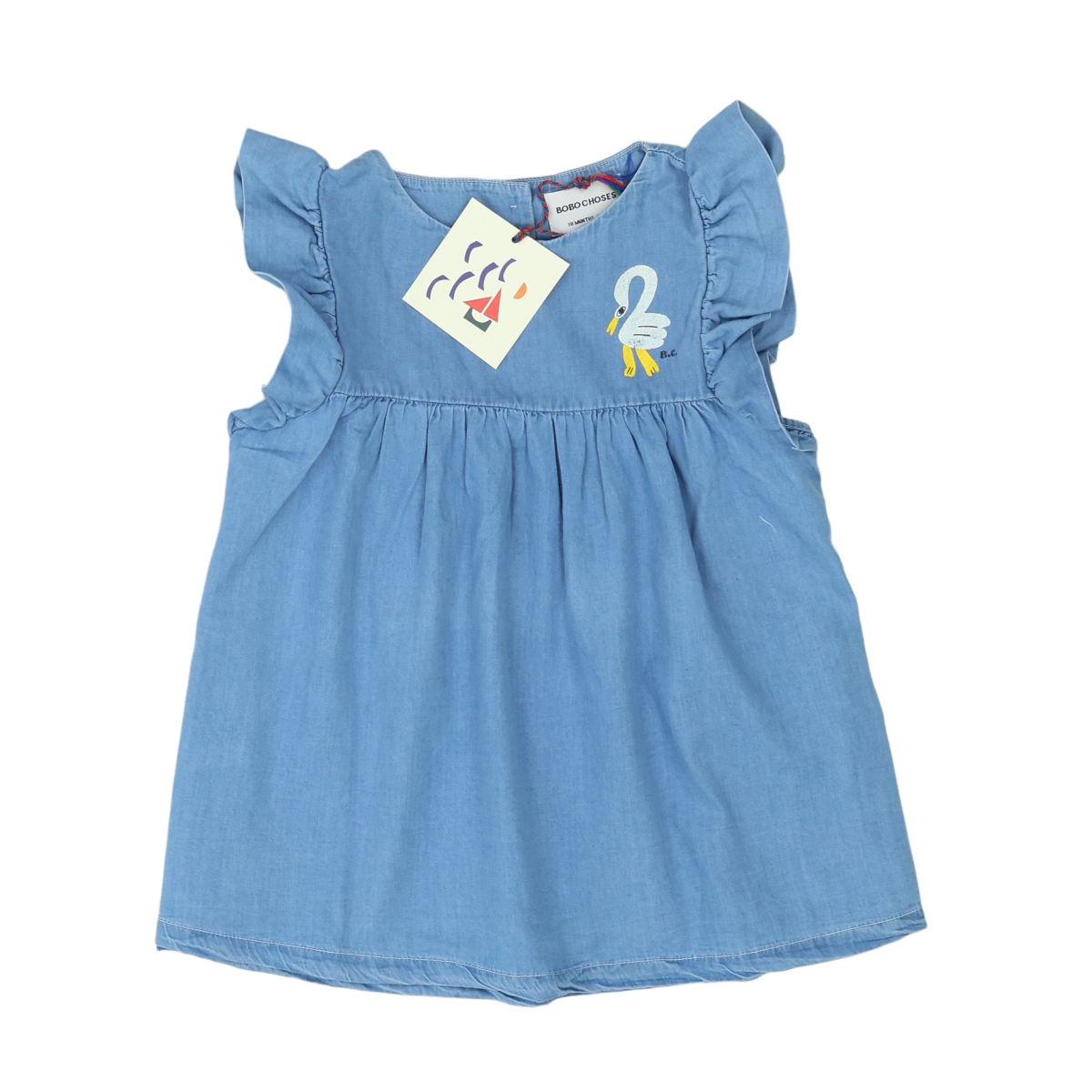 Blue baby dress - 18 months BOBO CHOSES - Seconde Main Blue