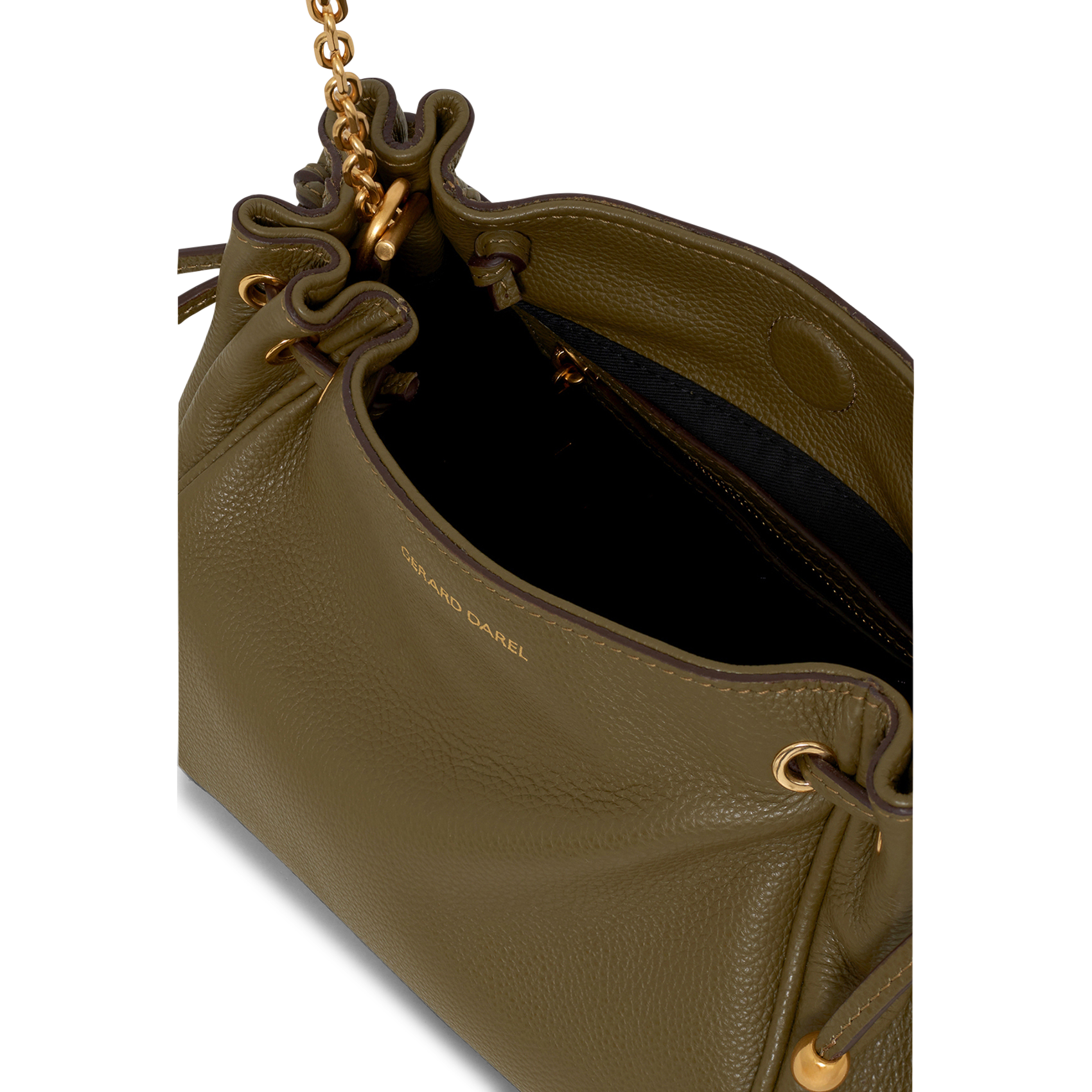 Sac bandoulière en cuir GERARD DAREL Vert