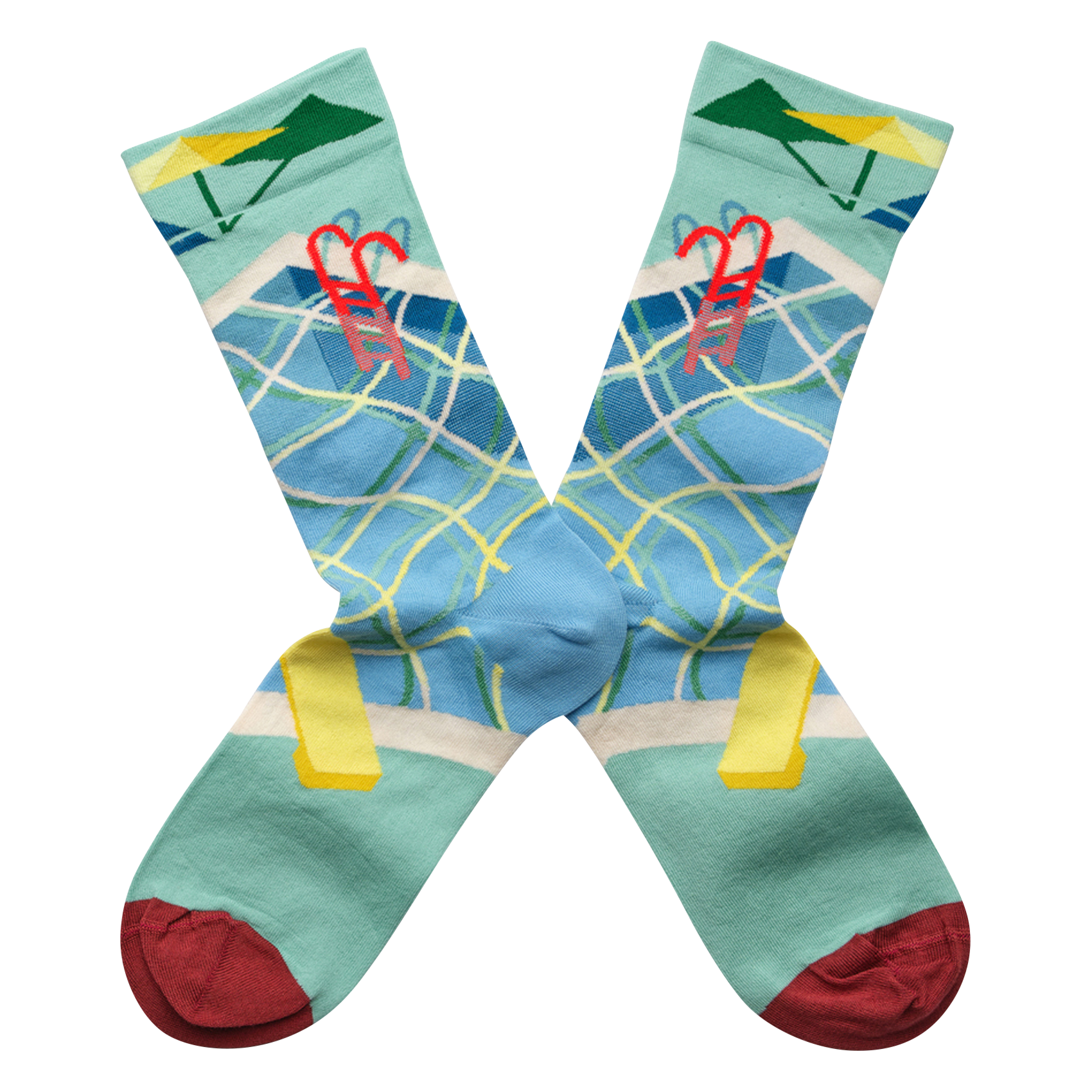 Sokken met zwembadpatroon van gemengd katoen BONNE MAISON Veelkleurig