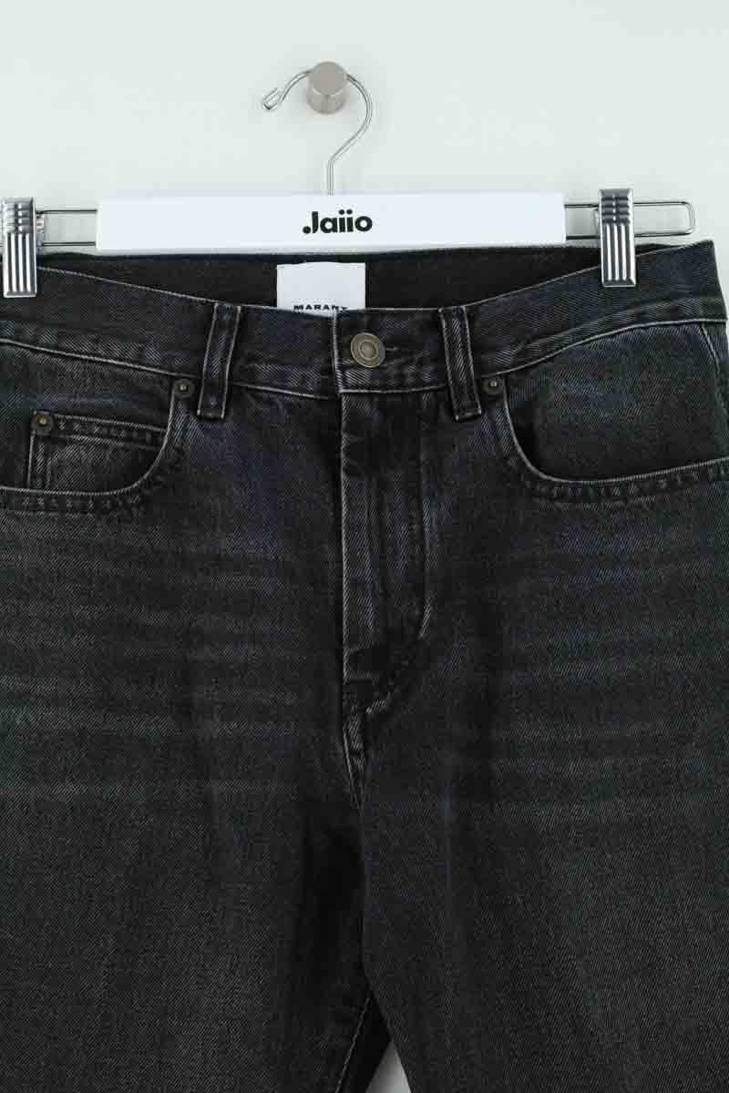 Jean droit ISABEL MARANT - Seconde Main Noir
