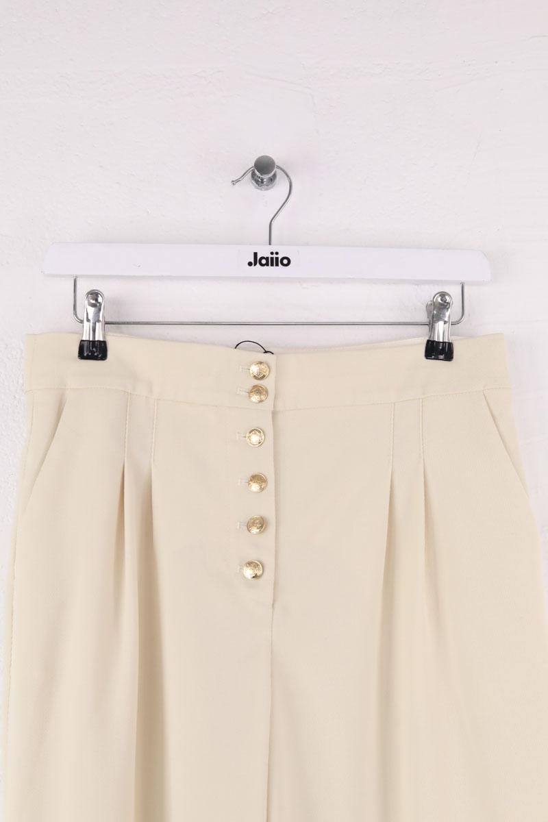 Pantalon large SEZANE - Seconde main Jaune
