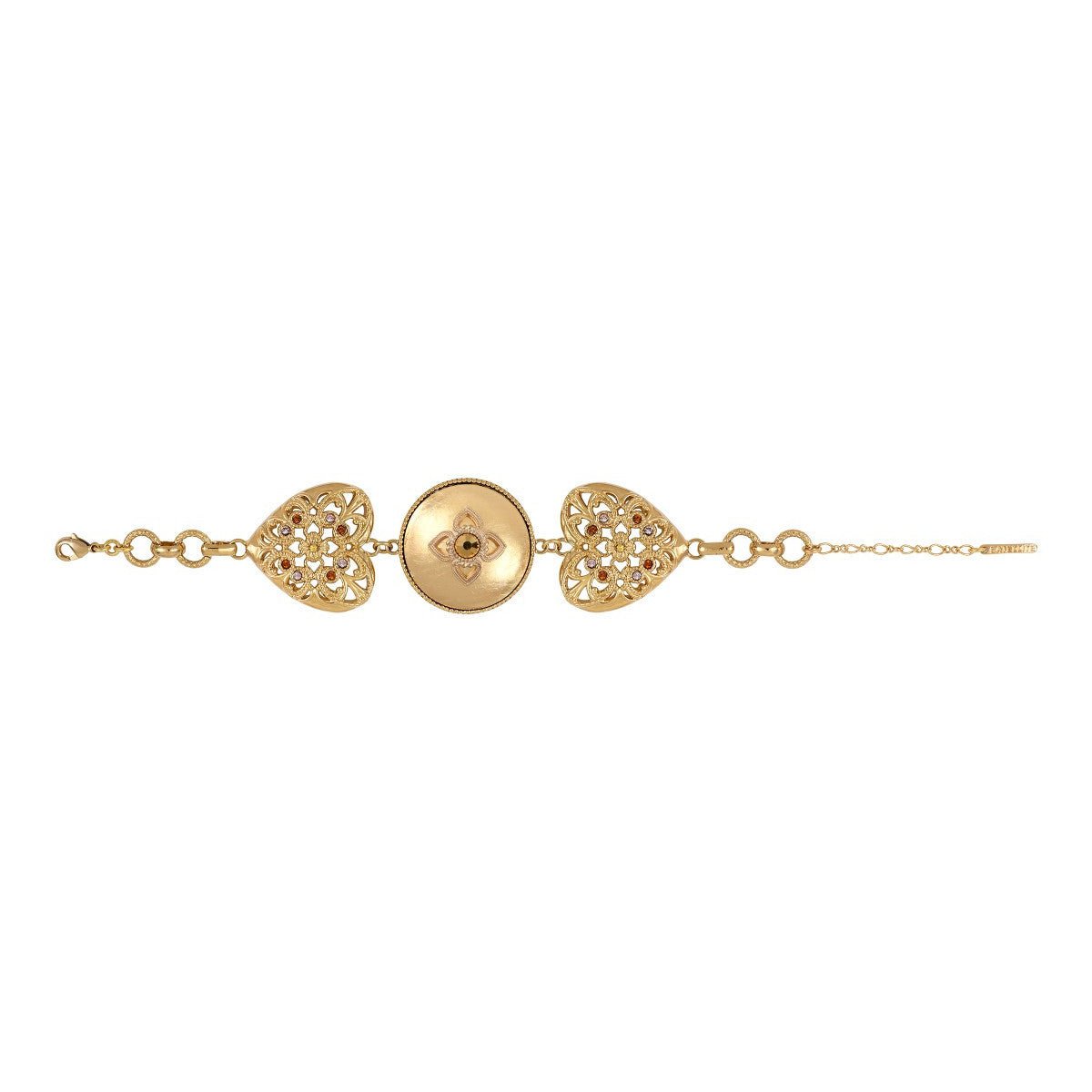 Lucky heart bracelet SATELLITE PARIS Golden