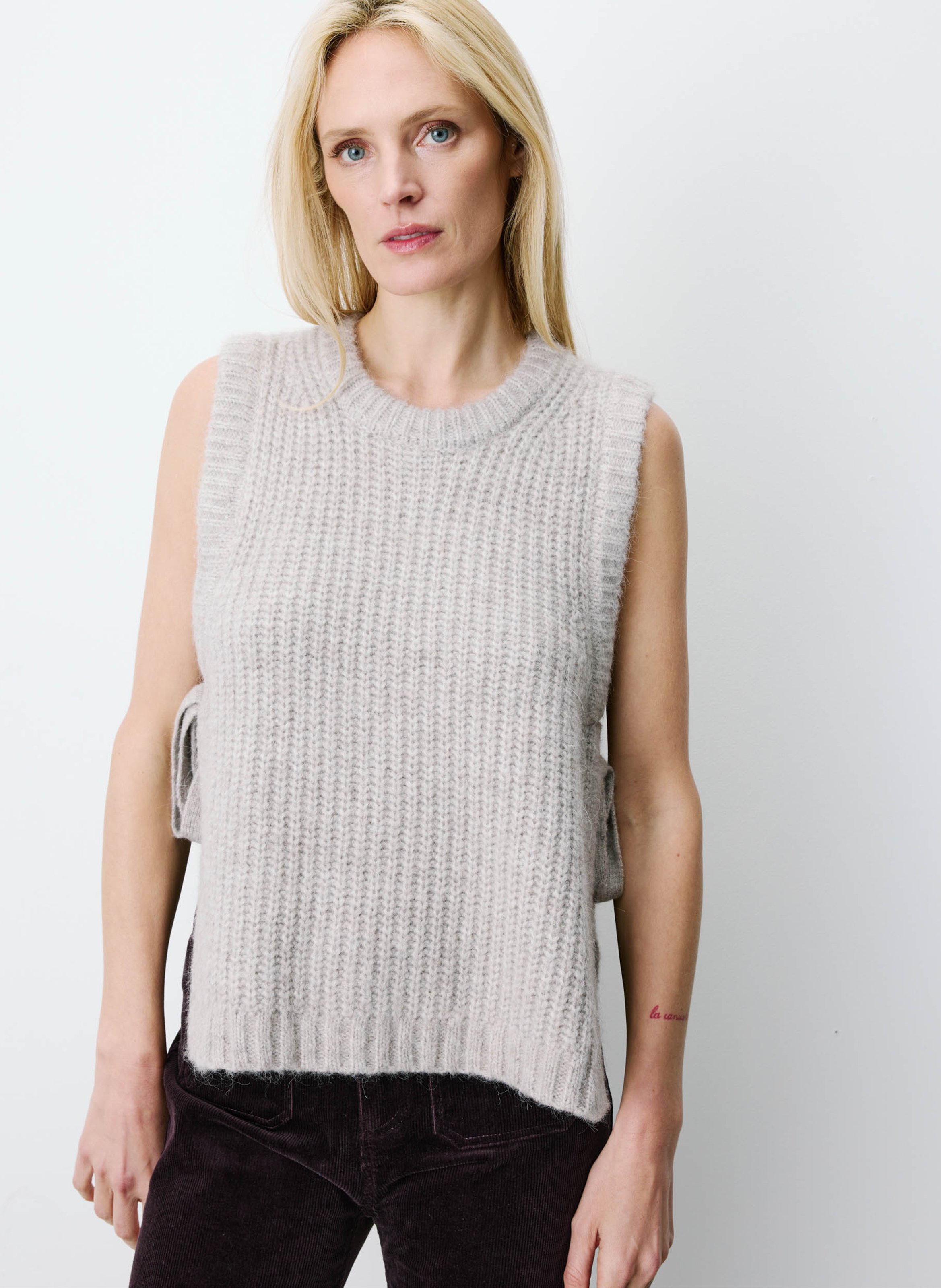 Round-neck sweater GRACE ET MILA Beige