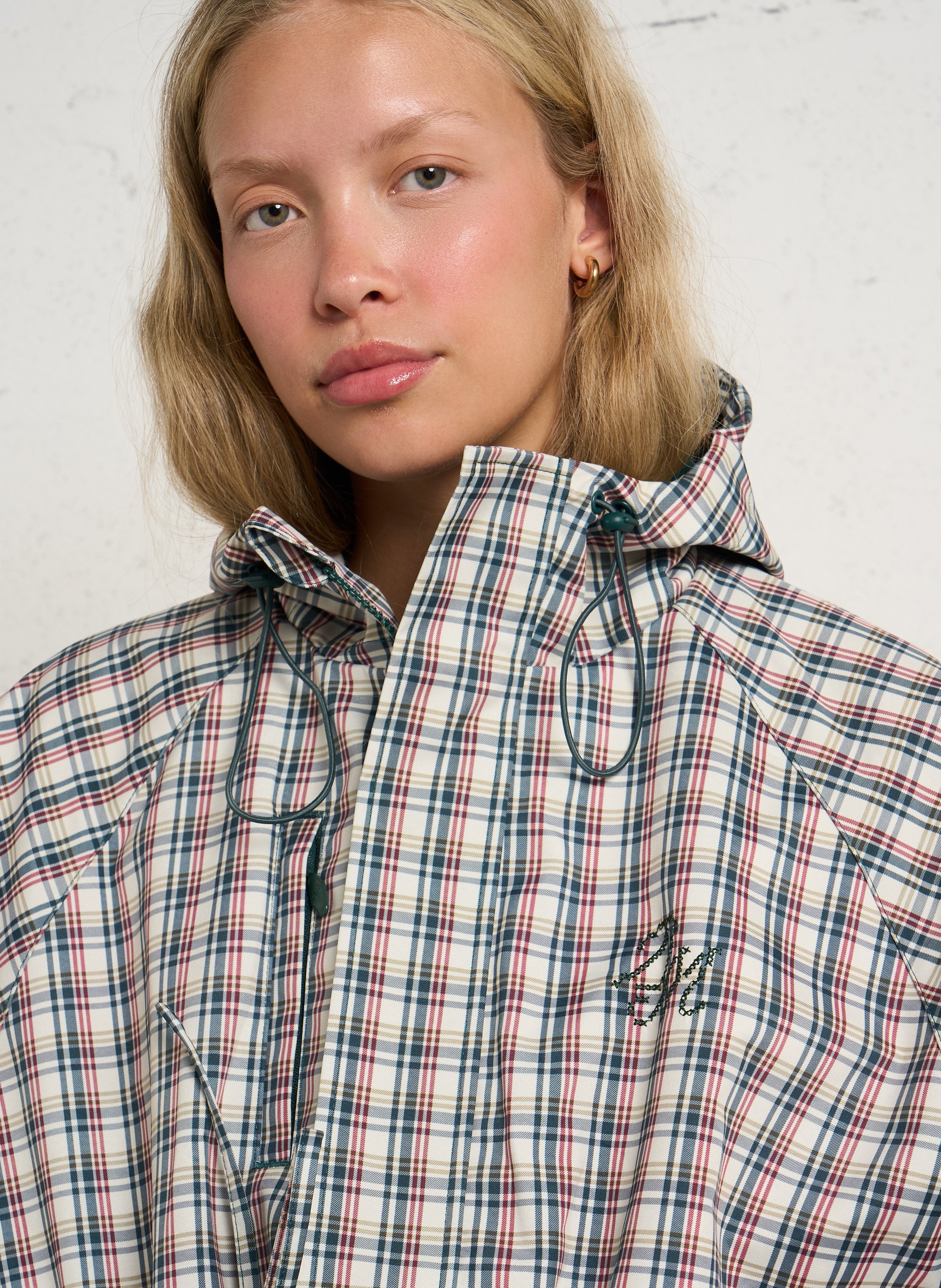 Oversized high-neck printed parka DAMSON MADDER Multicolored