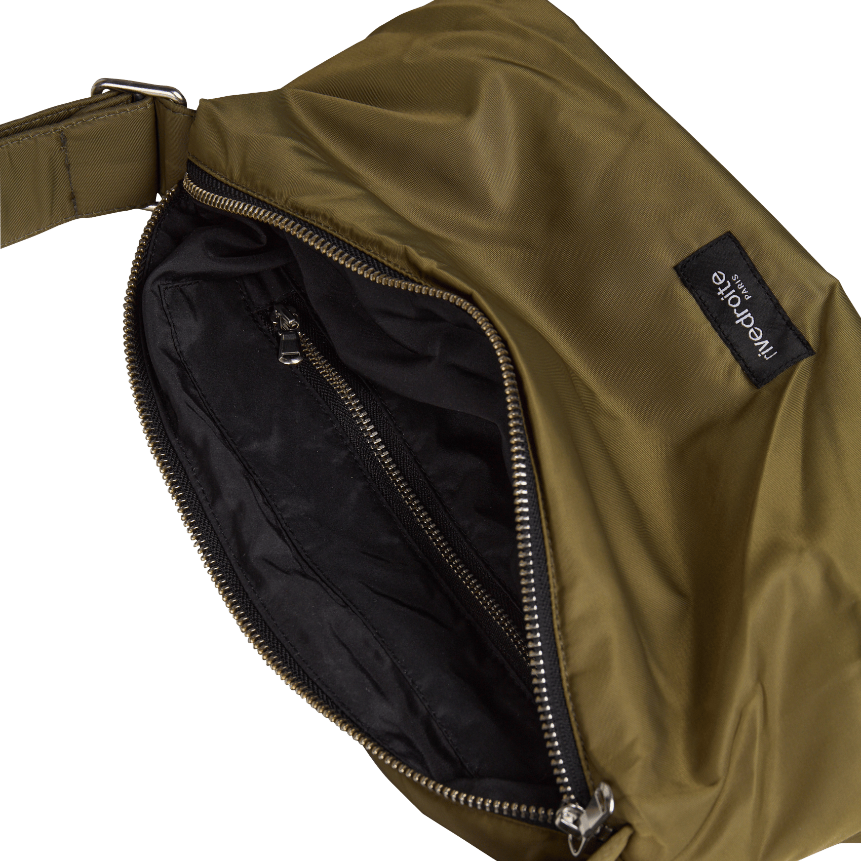 Sac porté épaule zippé RIVEDROITE PARIS Vert