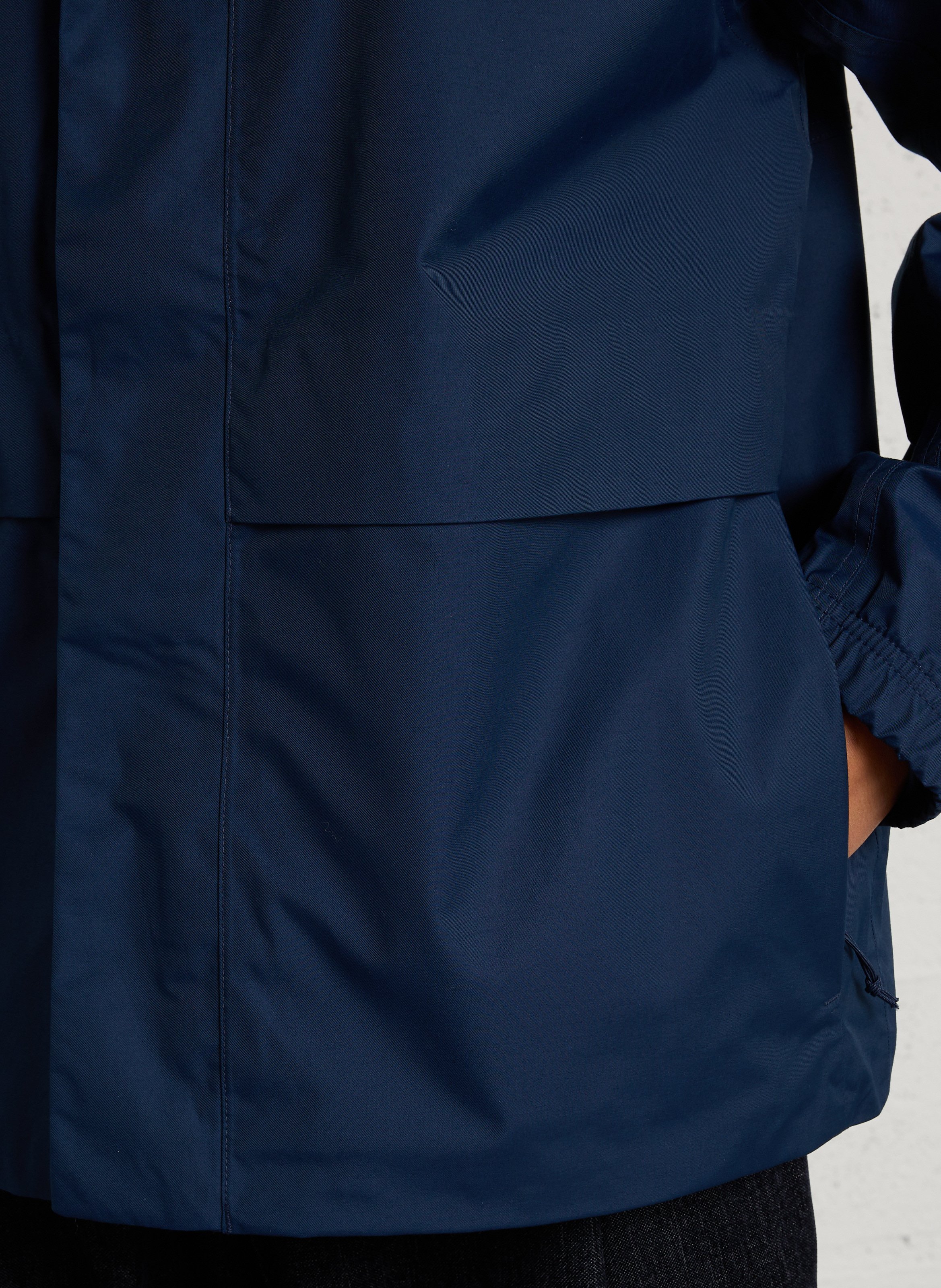 Veste imperméable ample en coton mélangé THE NORTH FACE Bleu
