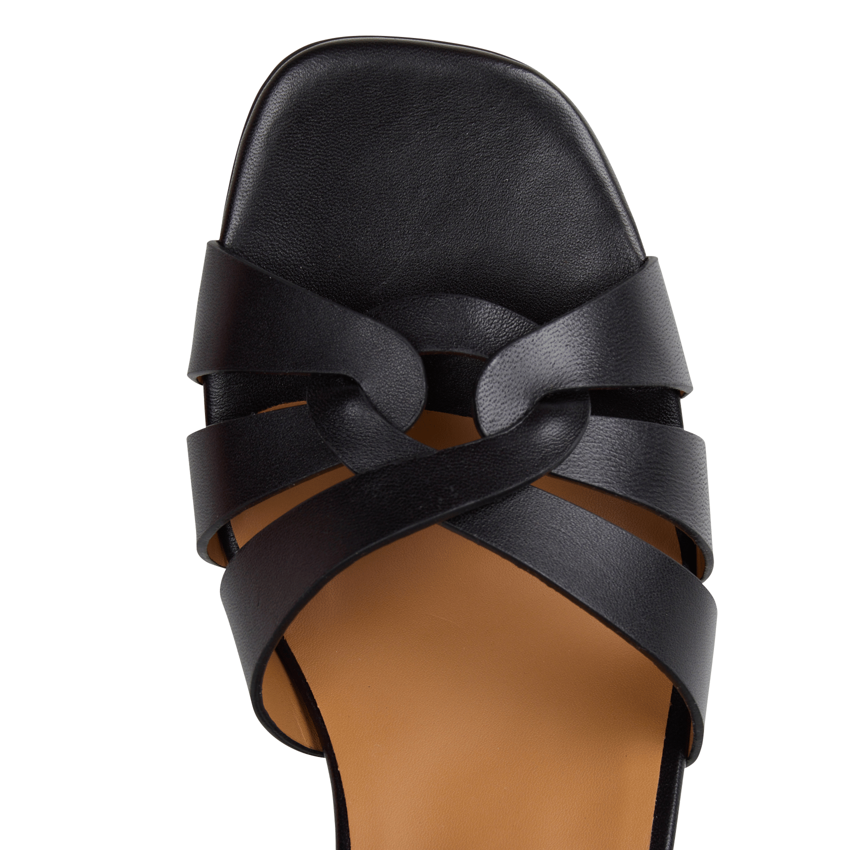 Leather loafers BOBBIES Black
