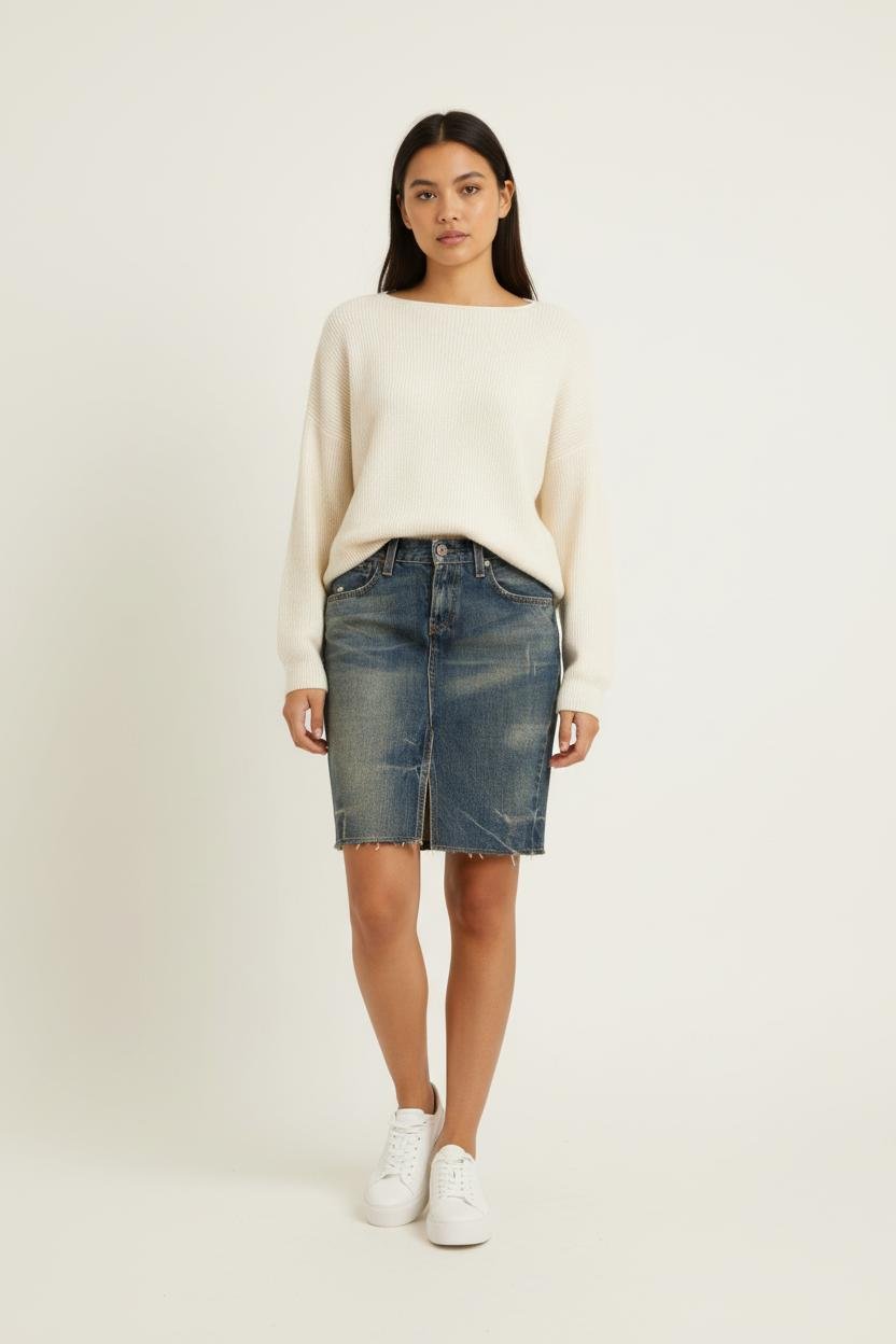 Short & midi skirt LEVI'S - Seconde main Blue