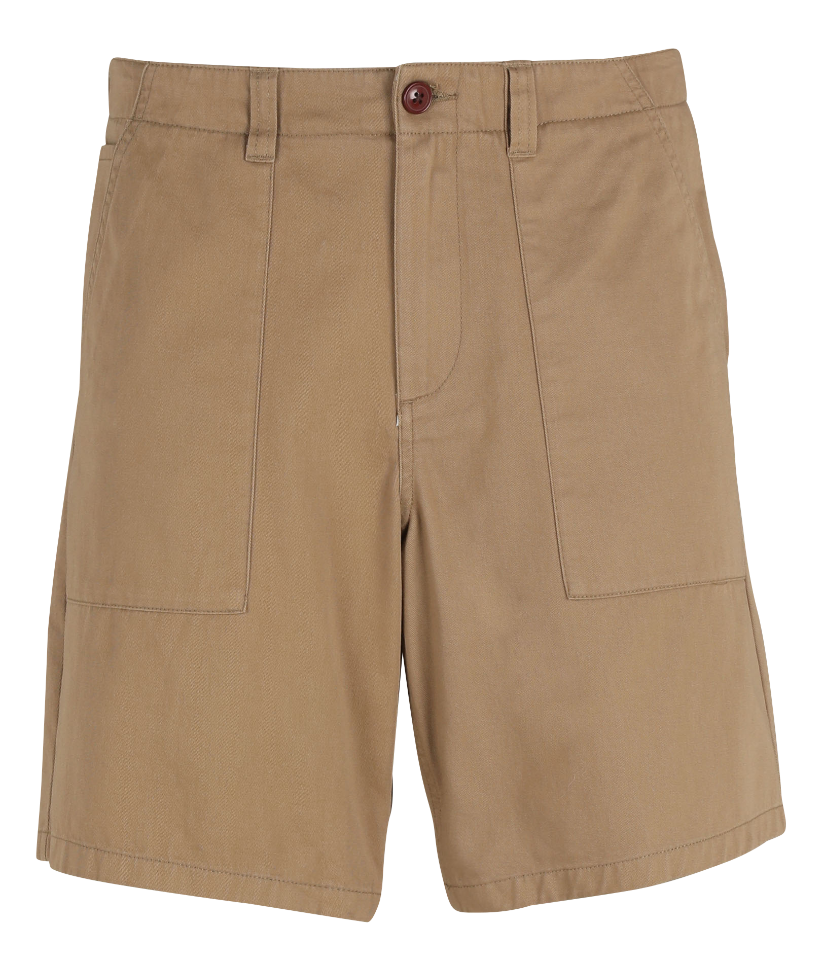 Wide-leg cotton shorts FARAH Beige