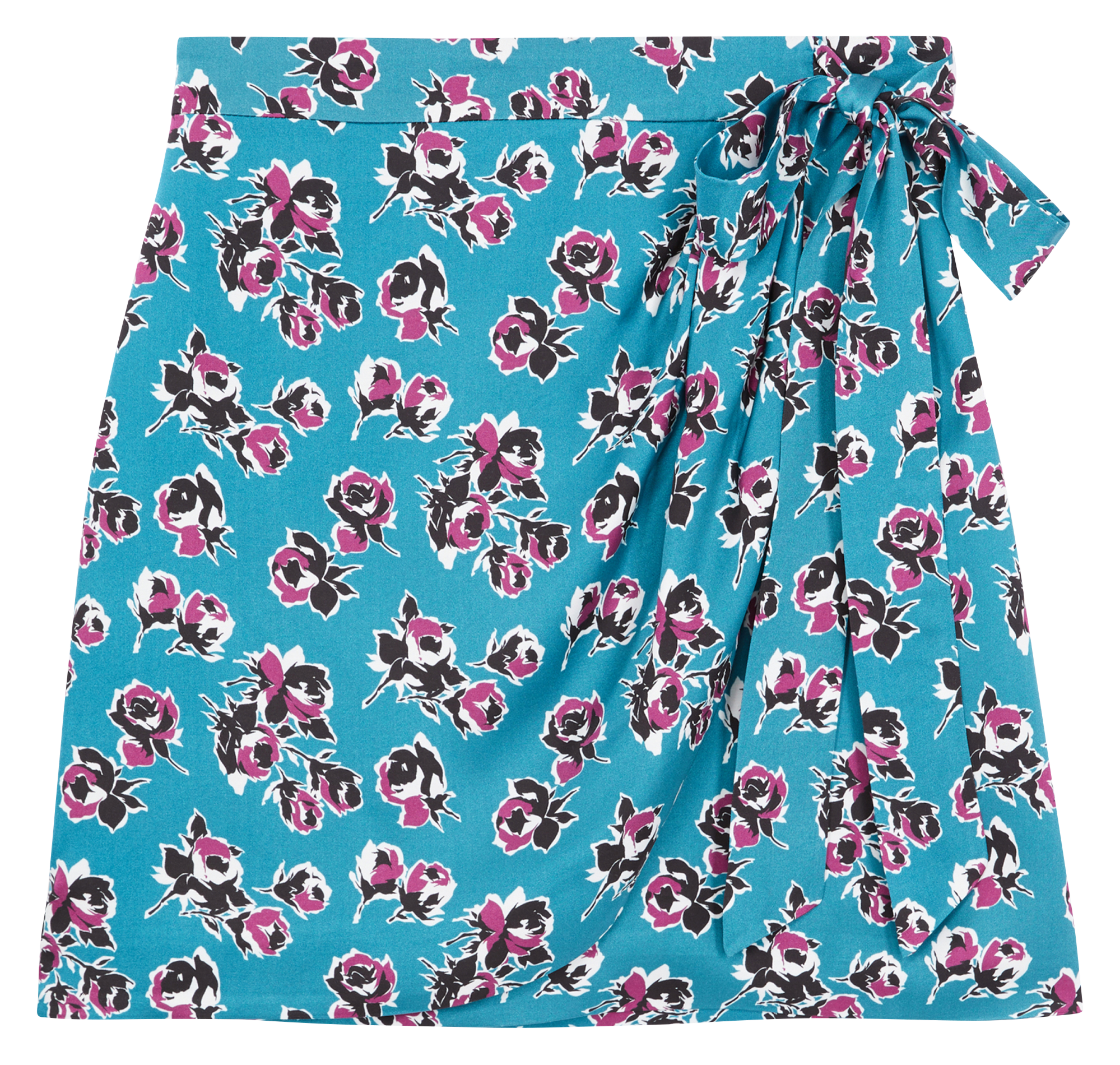Short printed wrap skirt THE KOOPLES Multicolored