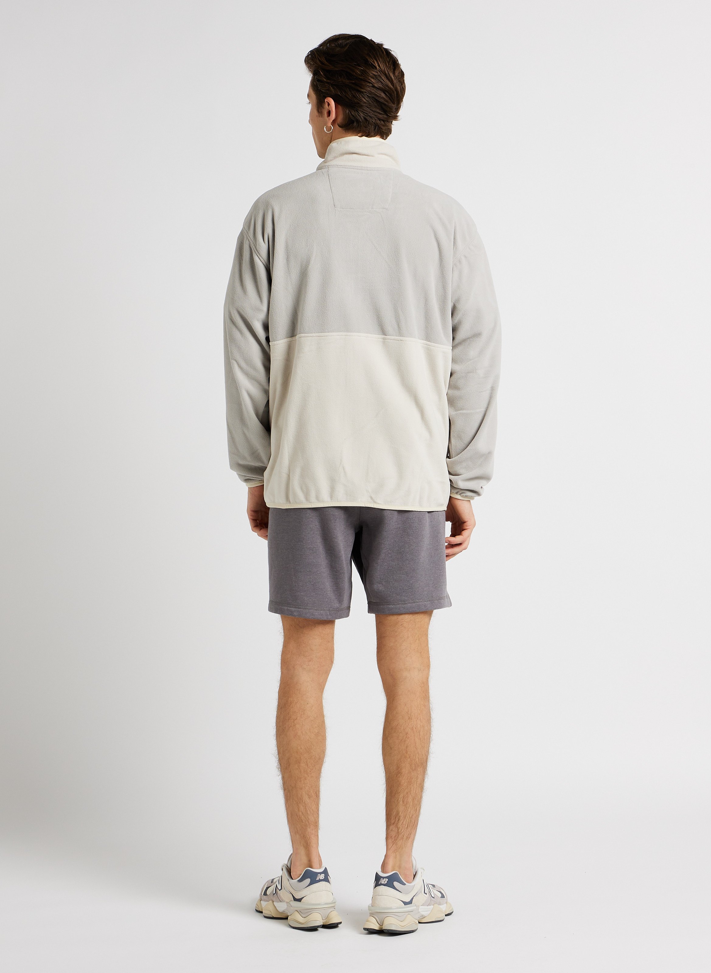 Round-neck cotton T-shirt COLUMBIA Grey