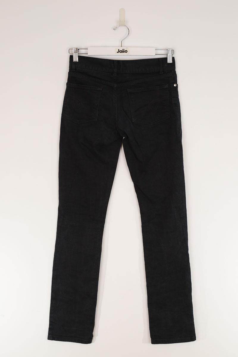 Cotton skinny jeans JOSEPH - Seconde Main Black