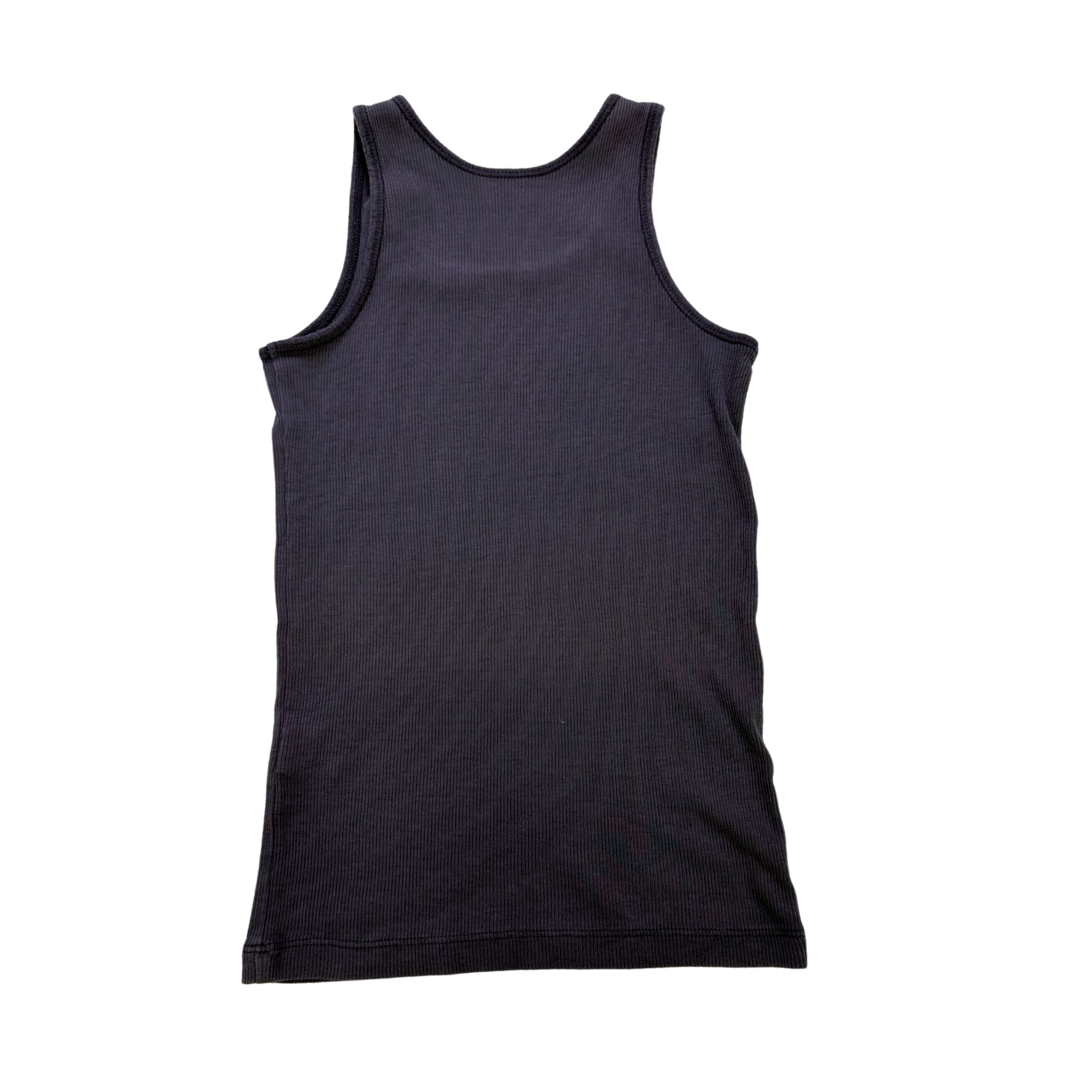 Grey Kids Tank Top - 8 years BONPOINT - Seconde Main Grey