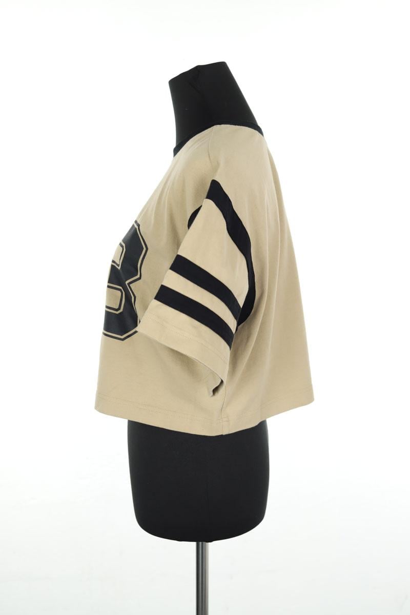 Cotton T-shirt LAURENCE BRAS - Seconde Main Beige