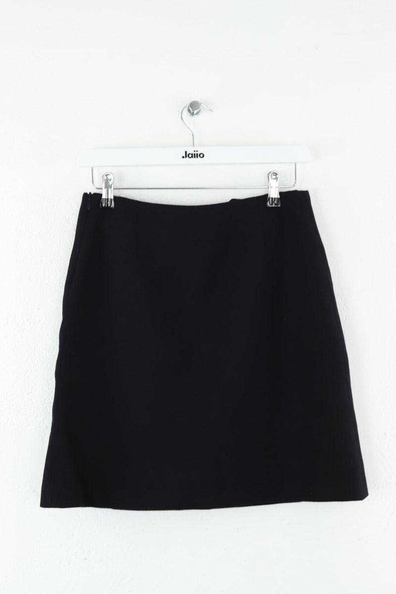 Wool mini skirt TARA JARMON - Seconde Main Black