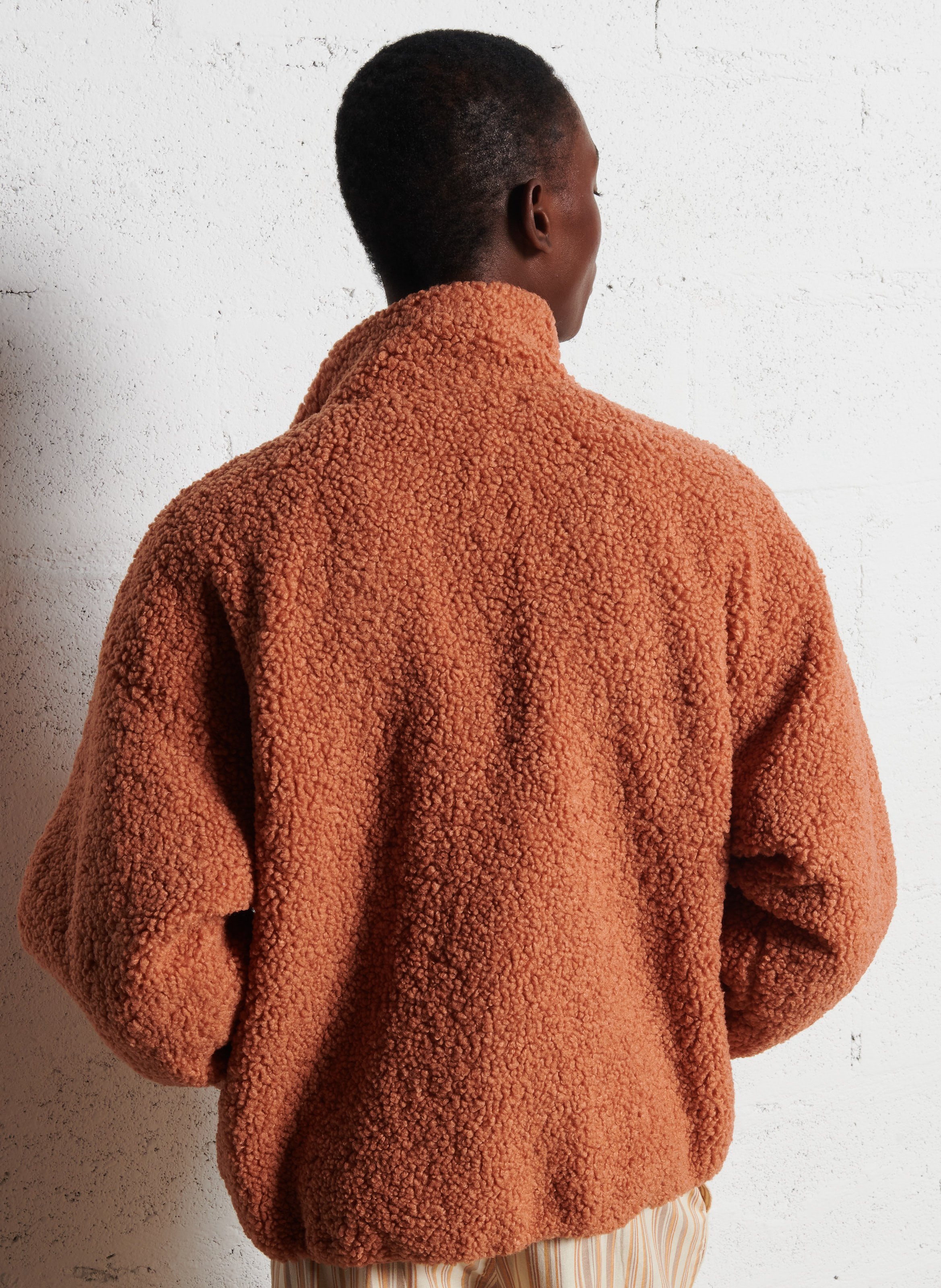 Doudoune col montant imprimée BILLABONG Orange