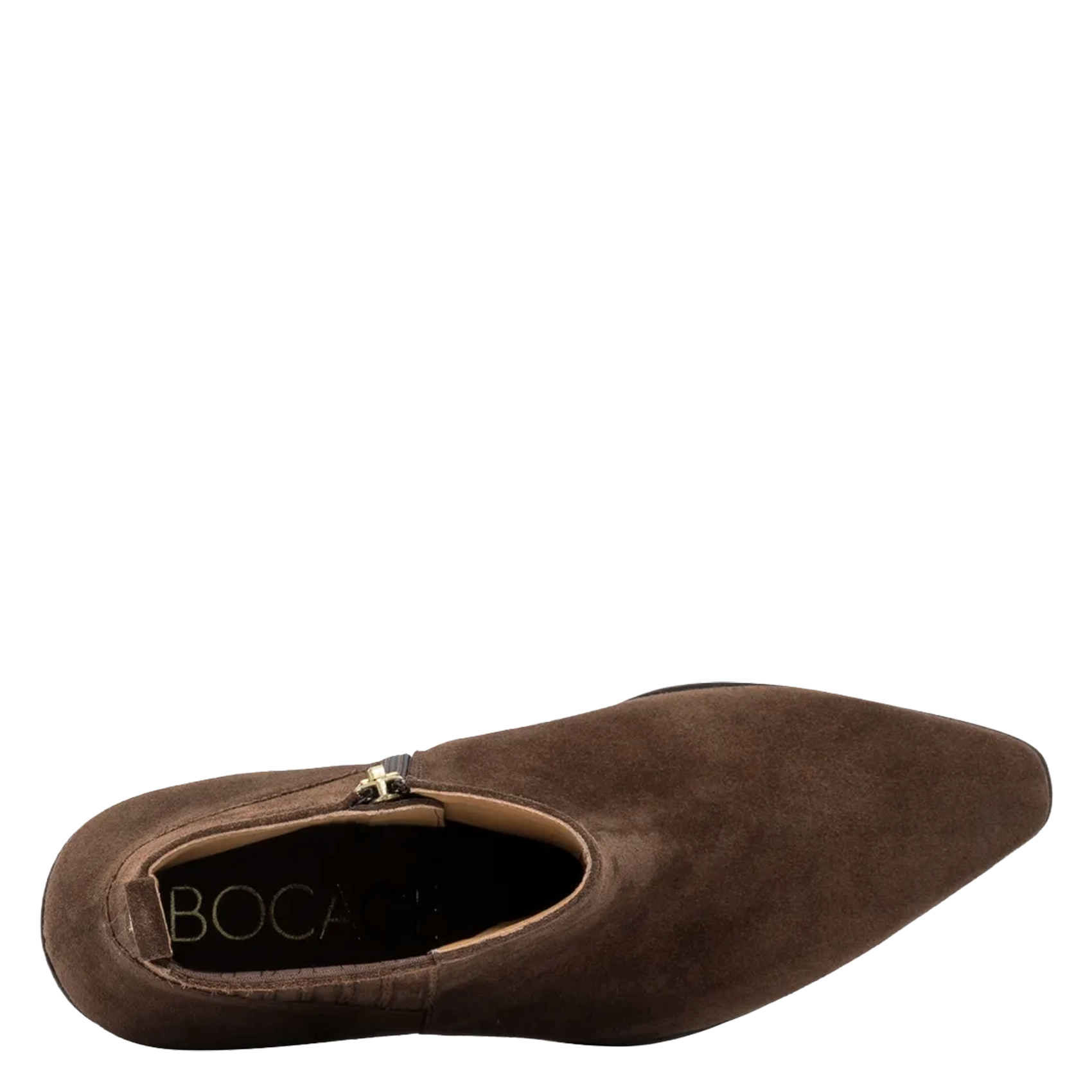 Suède enkellaarzen BOCAGE Brown