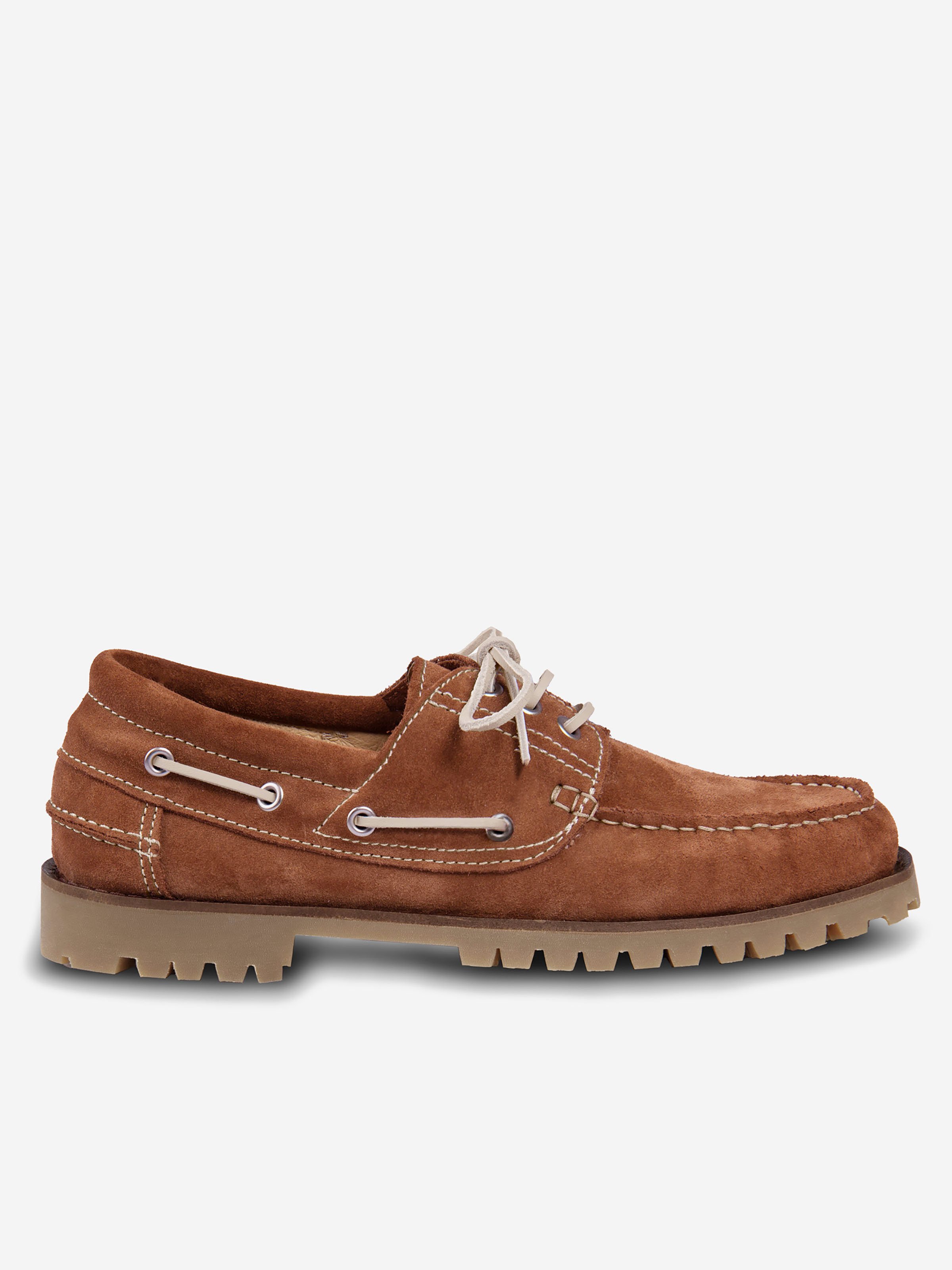 Milo suede leather boat shoes JULES & JENN