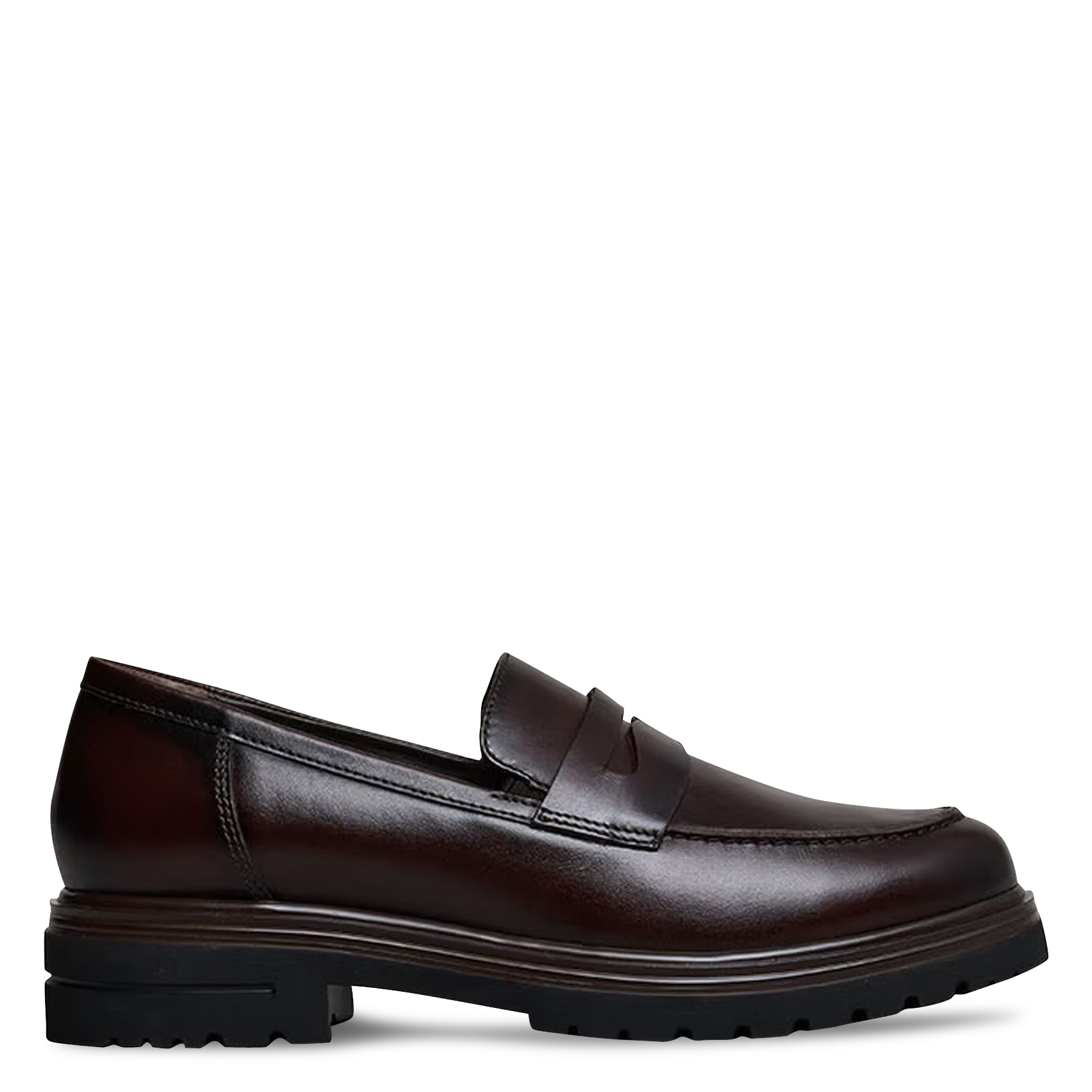 Mocassins en cuir JONAK Rouge