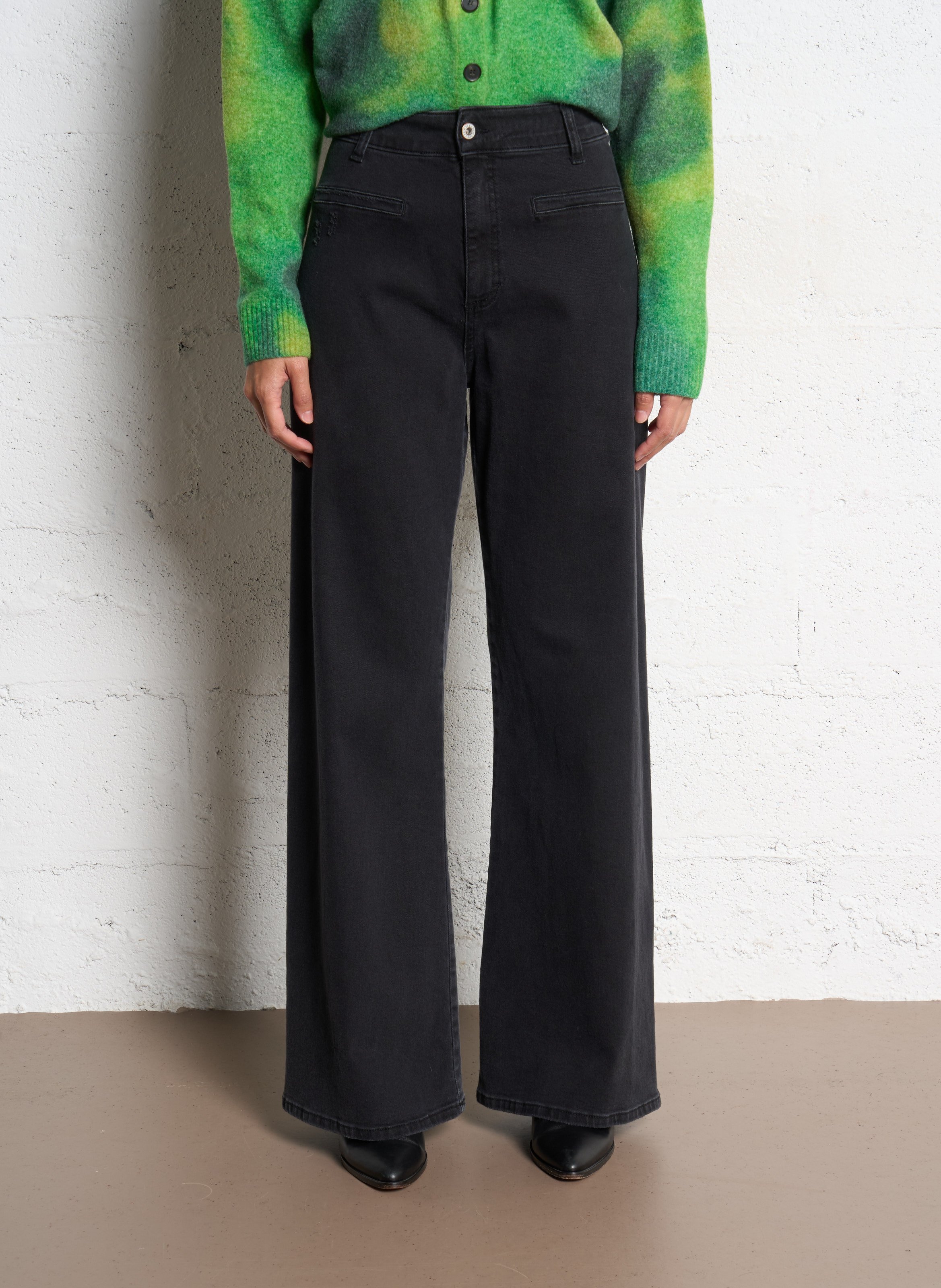 Jean flare  PLEASE Noir