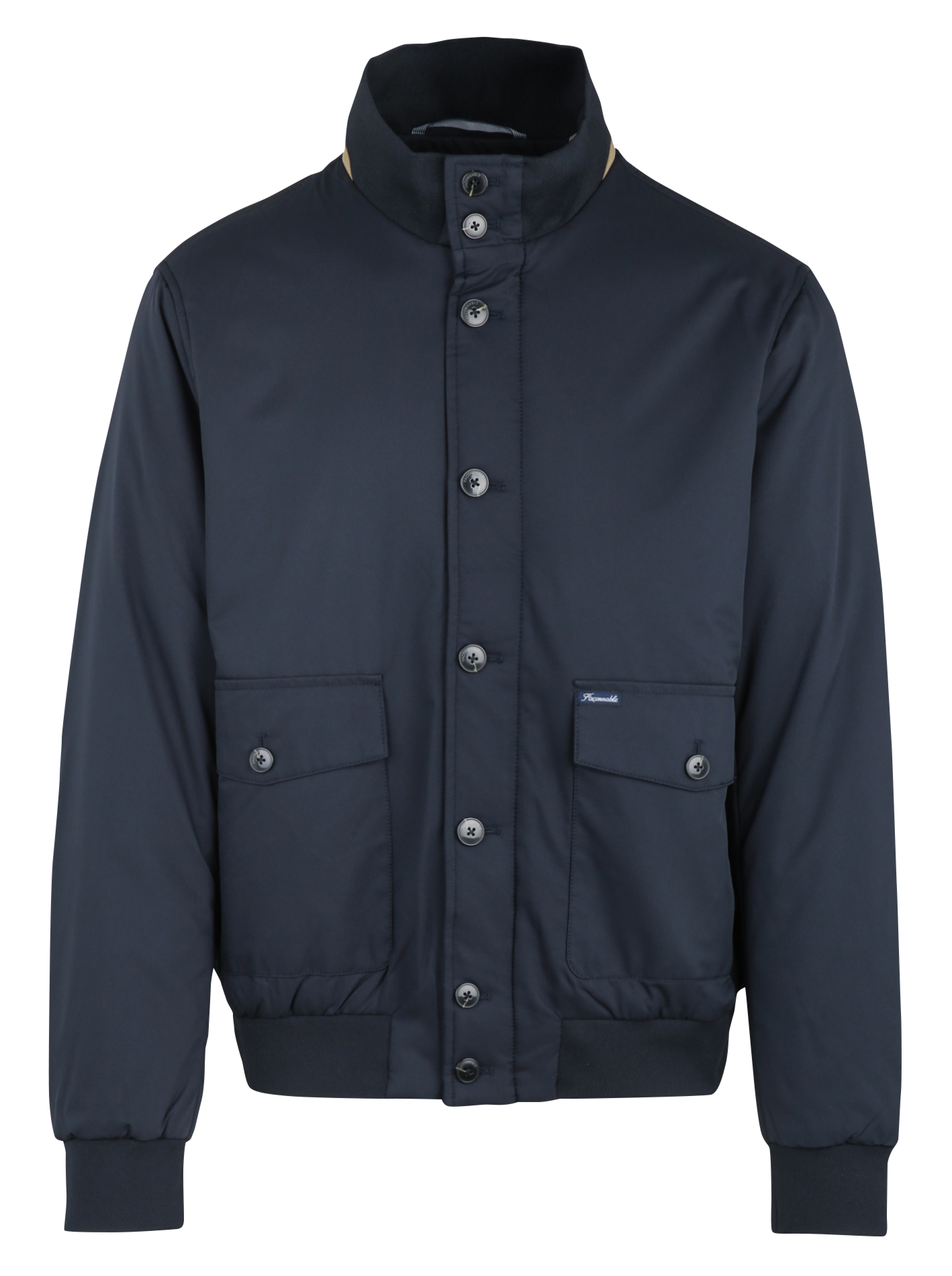 Oversized jasje met opstaande kraag FACONNABLE Blauw