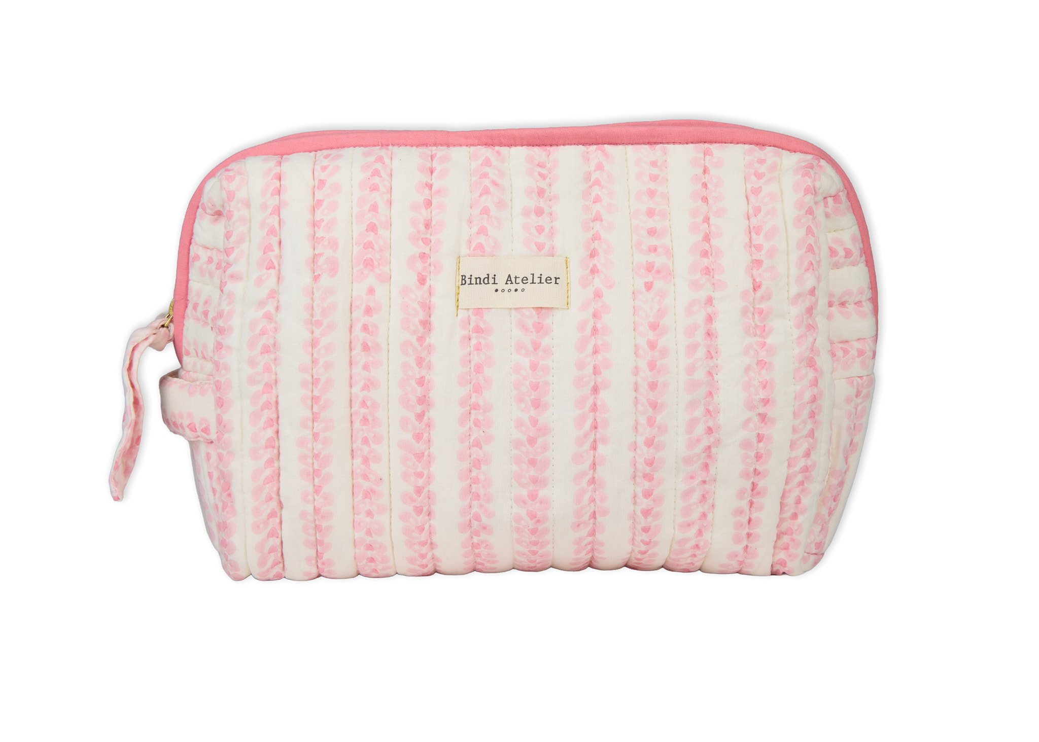 Printed toiletry bag Marti BINDI ATELIER Pink