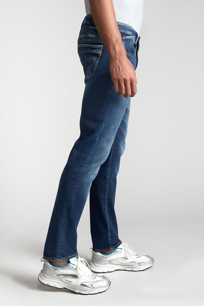 Straight jogger jeans 800/12 regular, length 34 LE TEMPS DES CERISES Blue
