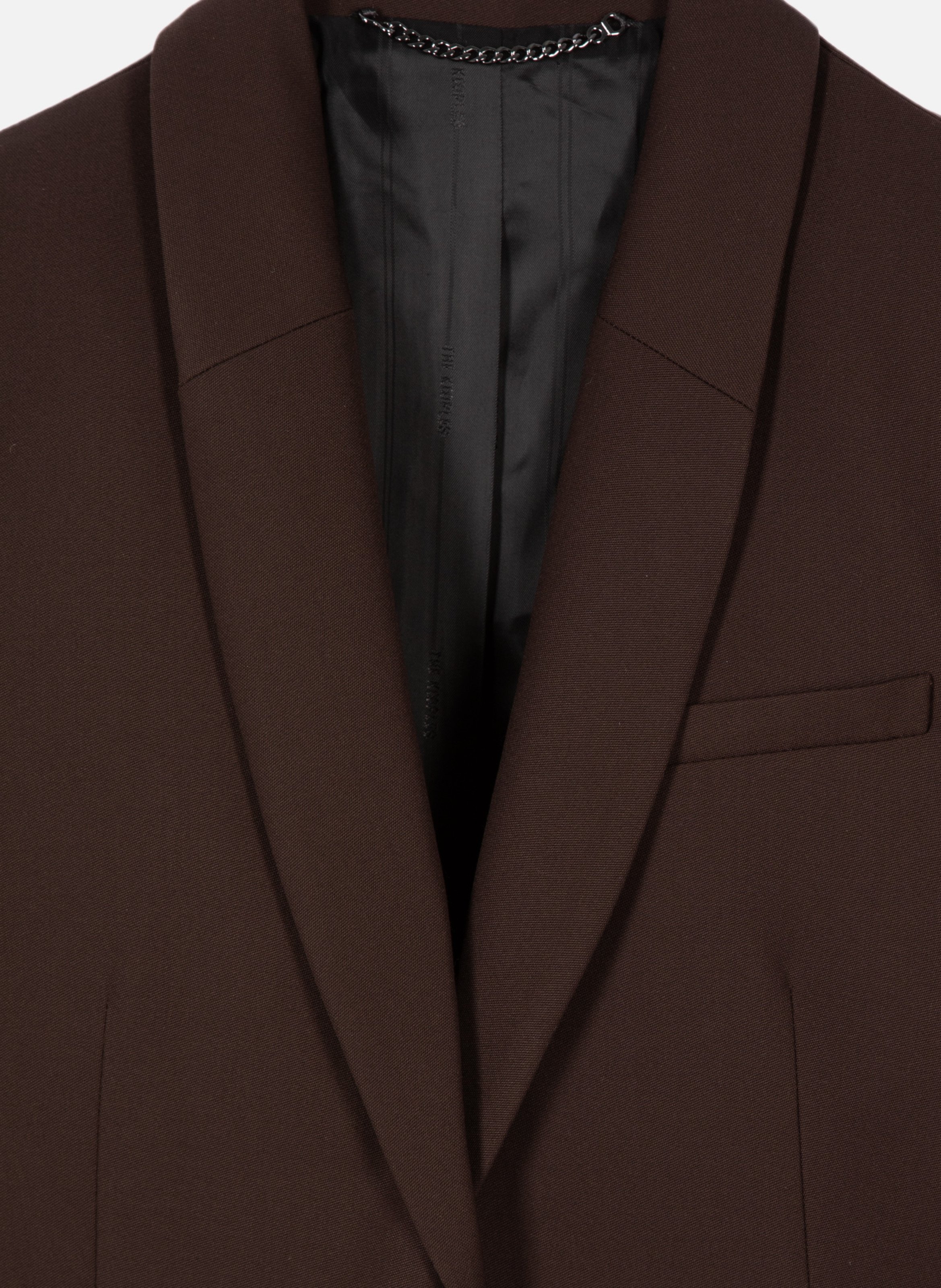 Veste tailleur THE KOOPLES Marron