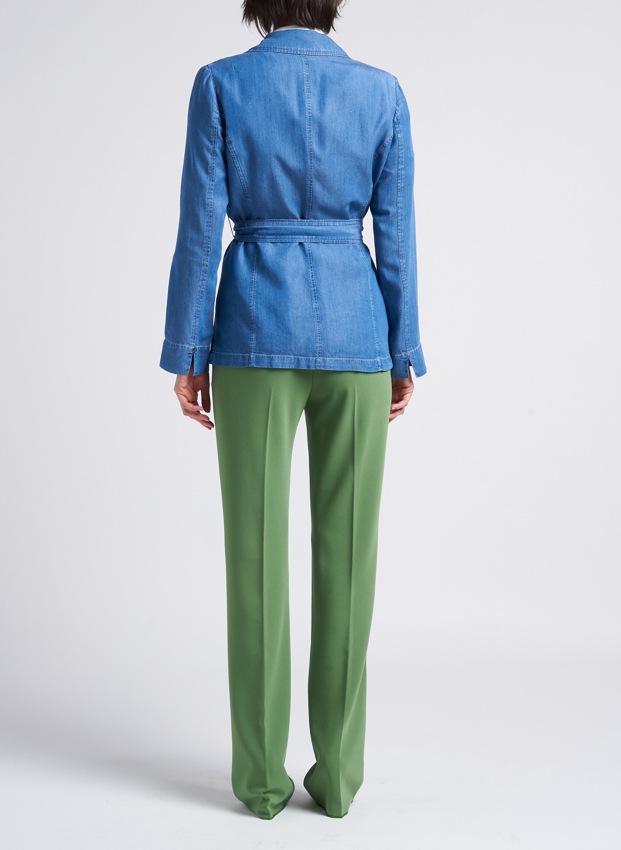 Gestreepte top met tuniekhals PENNYBLACK Blauw