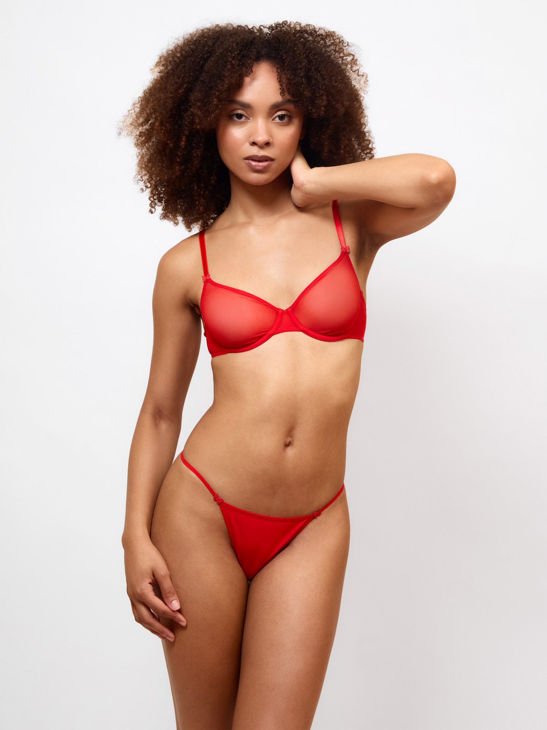 Underwired padded demi-cup bra PASSIONATA