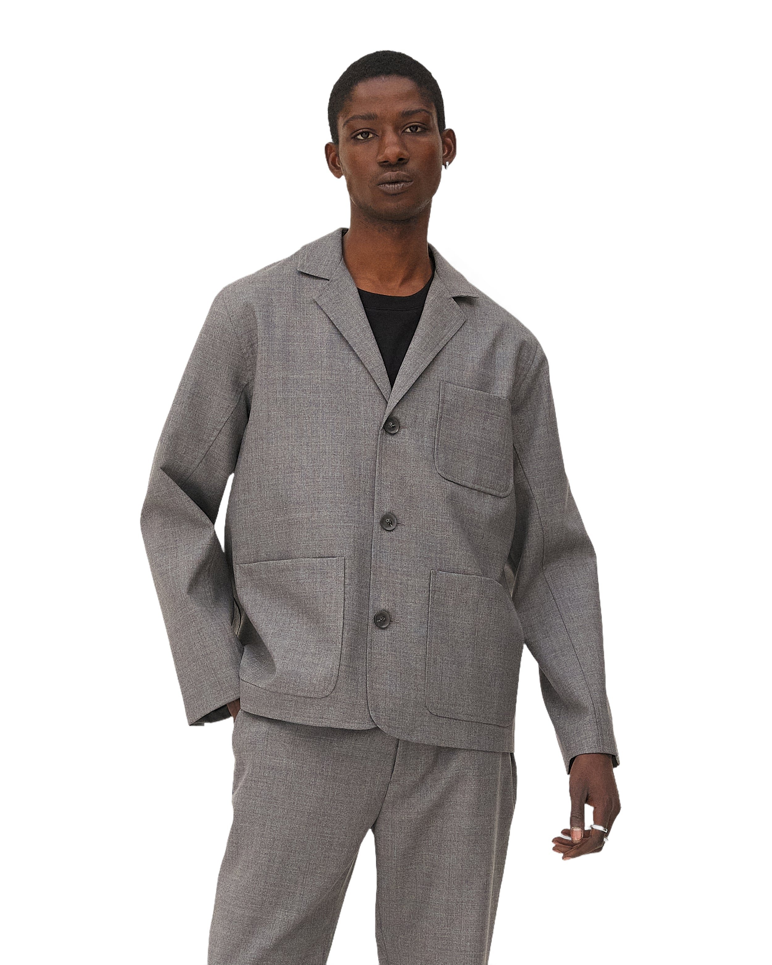 Casual blazer Nairo Steel Grey Noyoco Grey