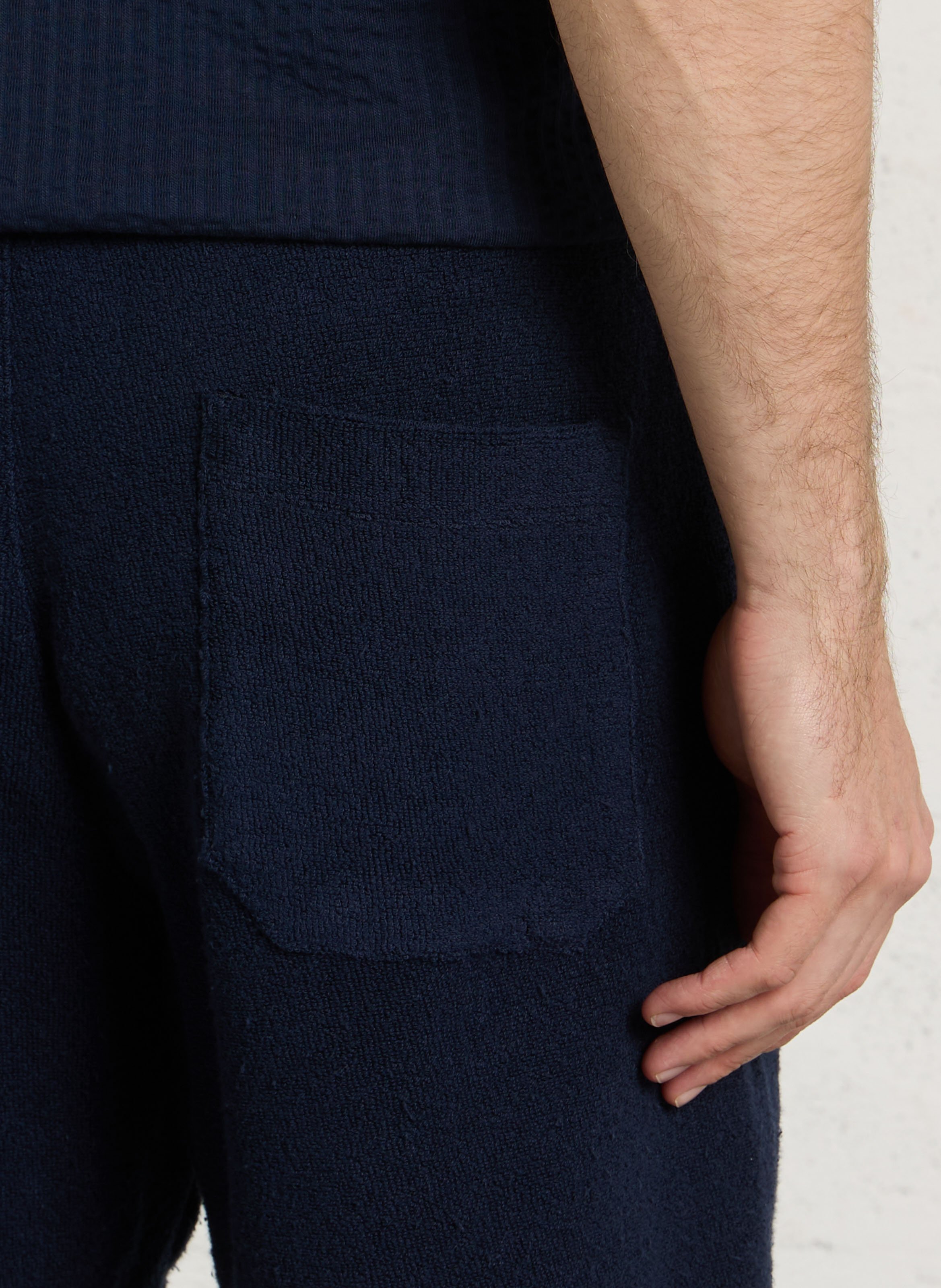 Gerade geschnittene Baumwollshorts ARMOR LUX Blau