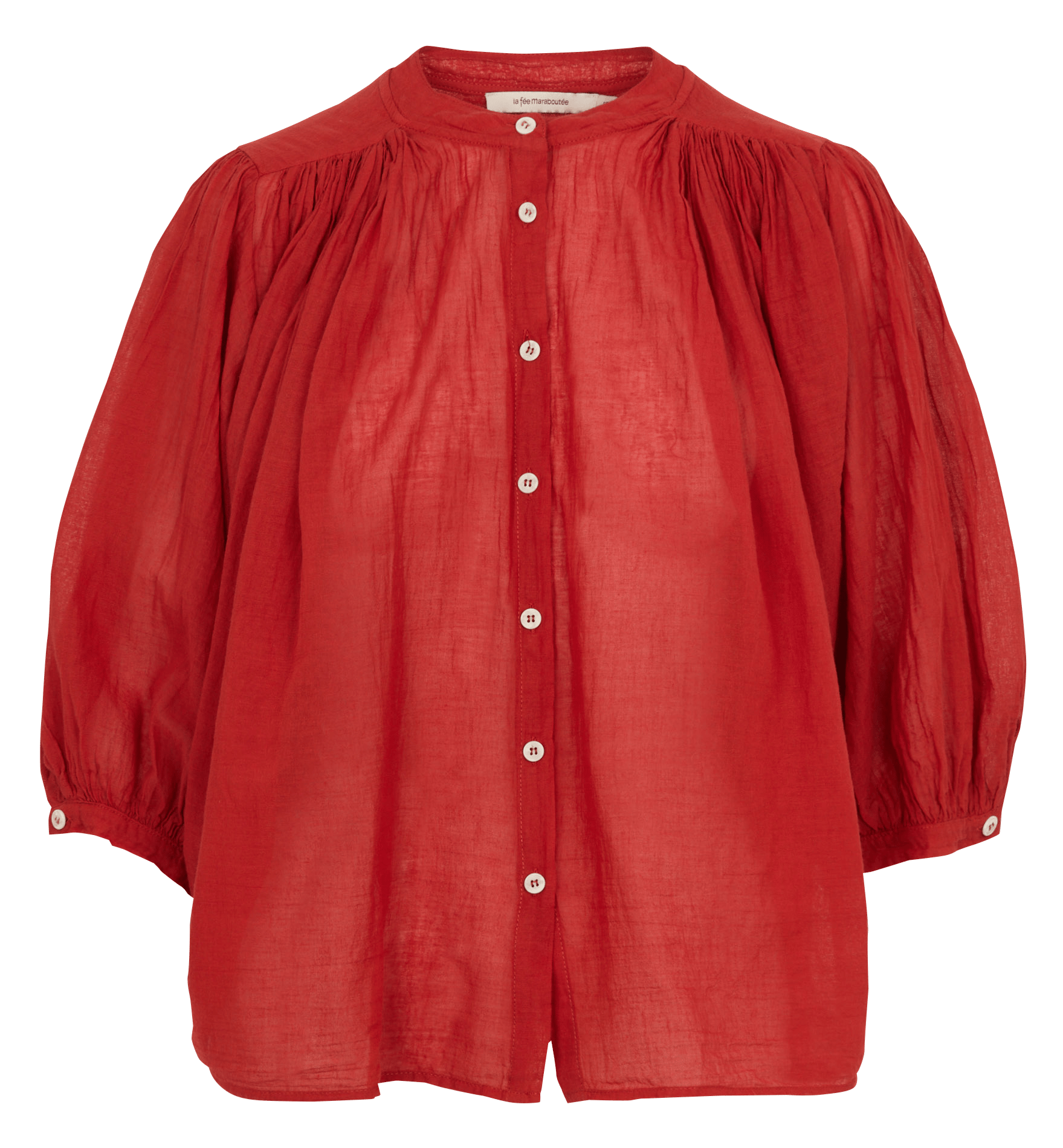 Chemise oversize en coton LA FEE MARABOUTEE