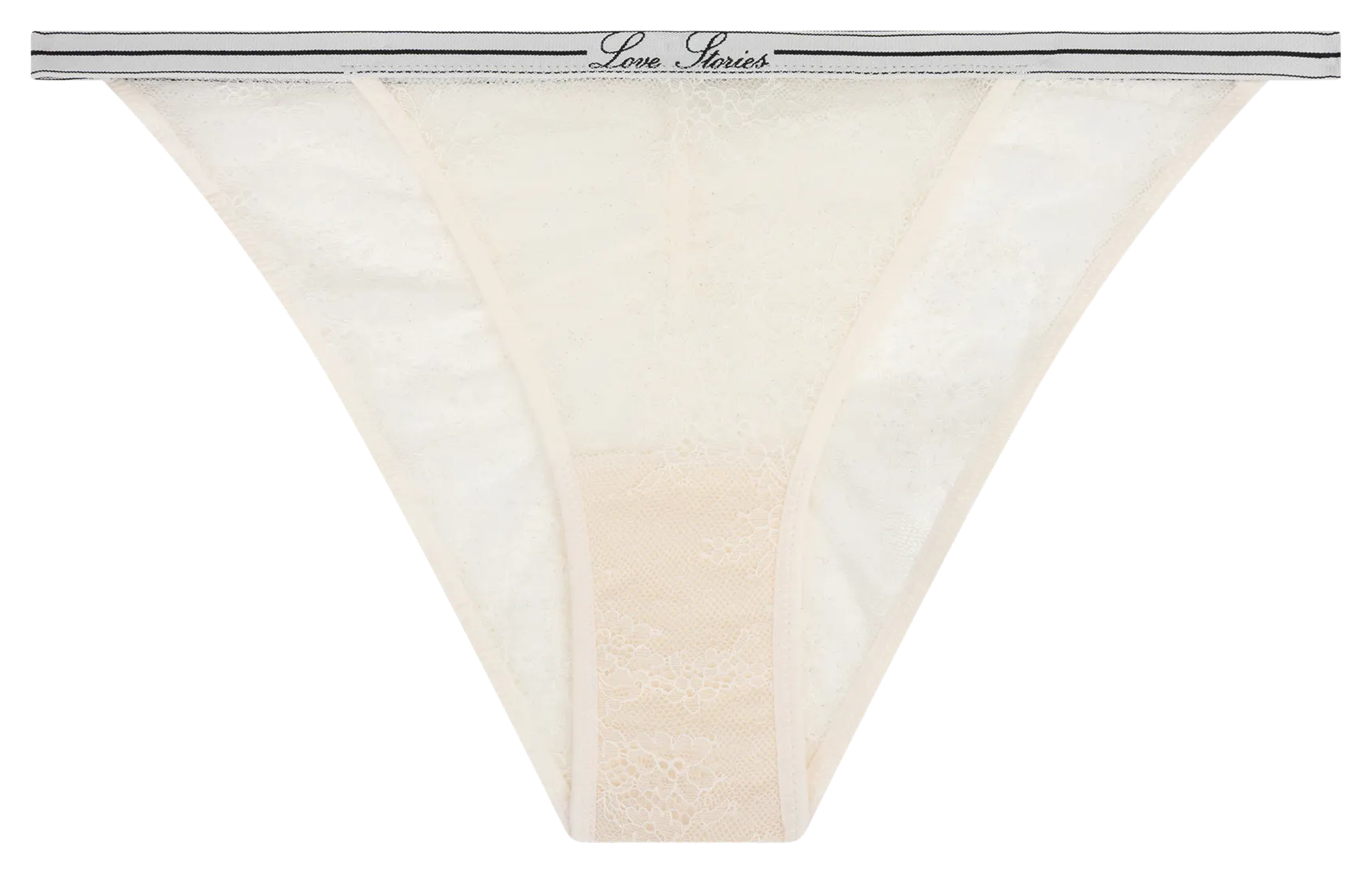 Culotte transparente en dentelle LOVE STORIES Blanc