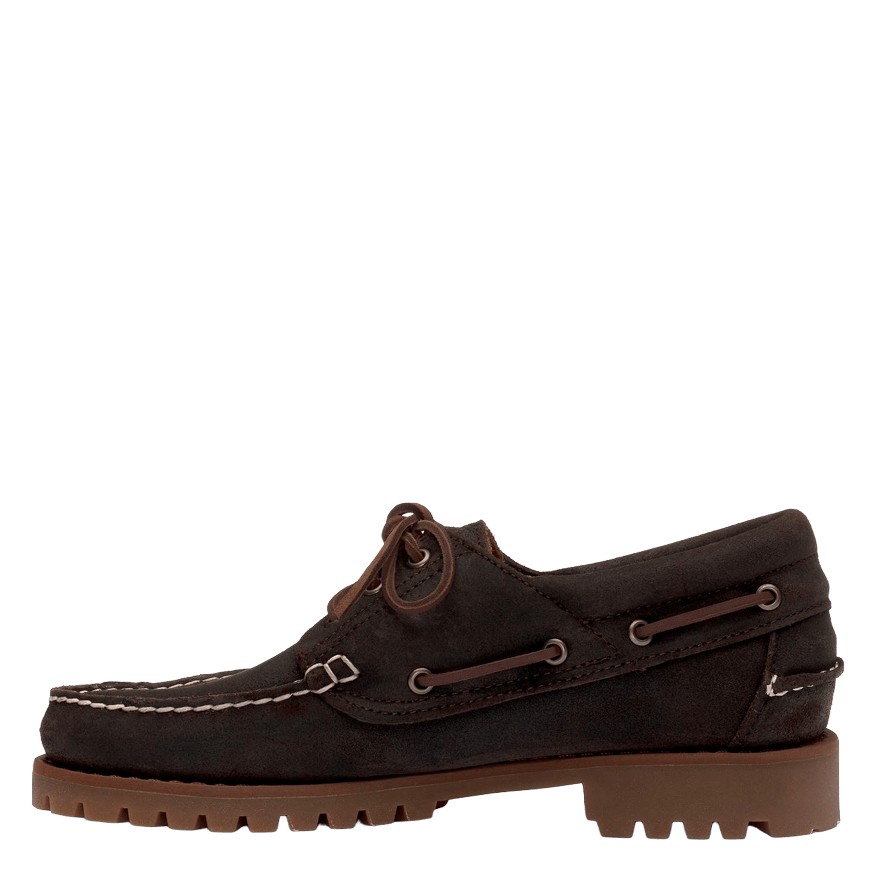 Mocassins à lacets en cuir SEBAGO Marron