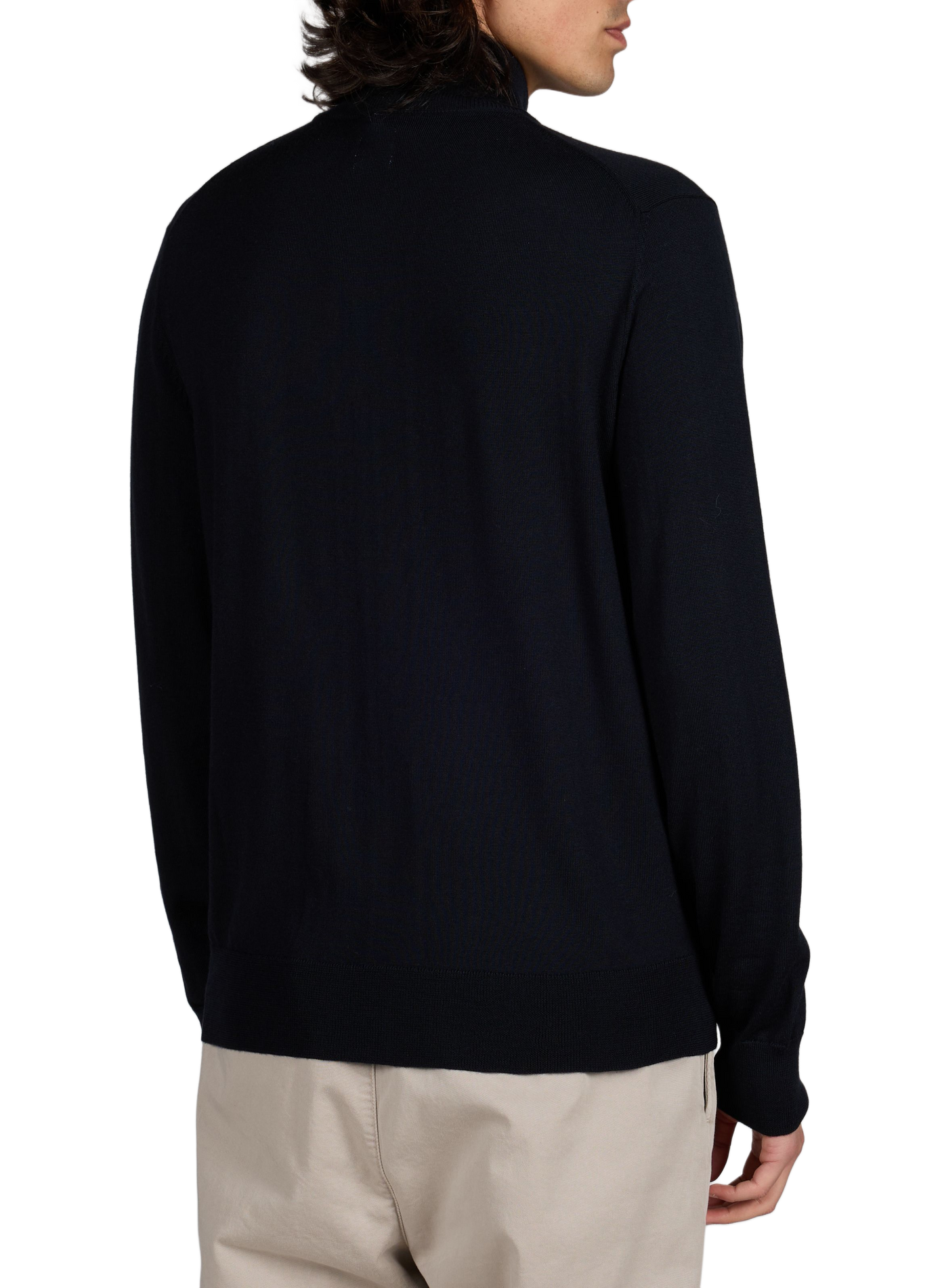 High-neck Merino wool flex-h cardigan AU PRINTEMPS PARIS Blue