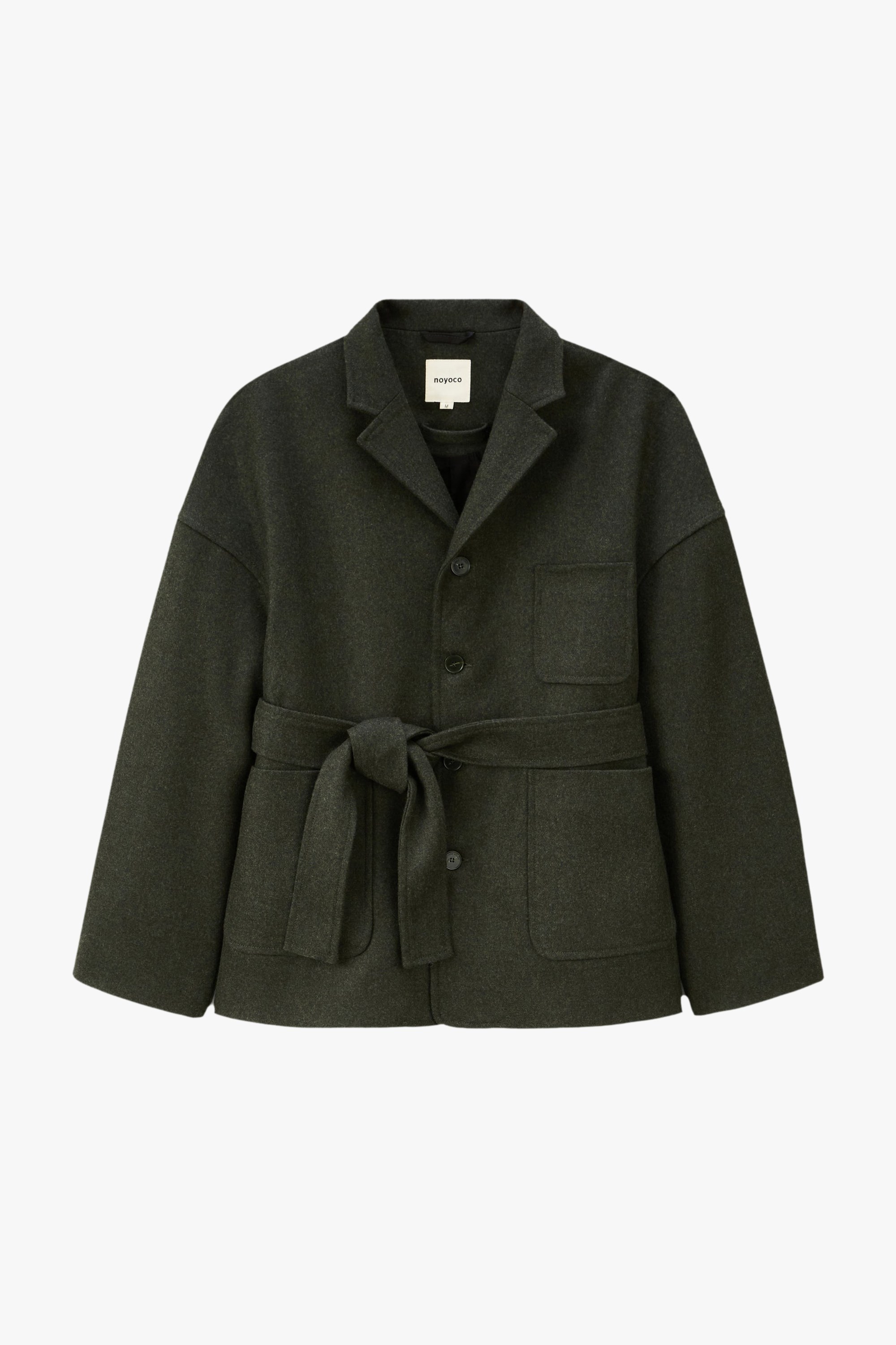 Short coat Antwerp Noyoco Green