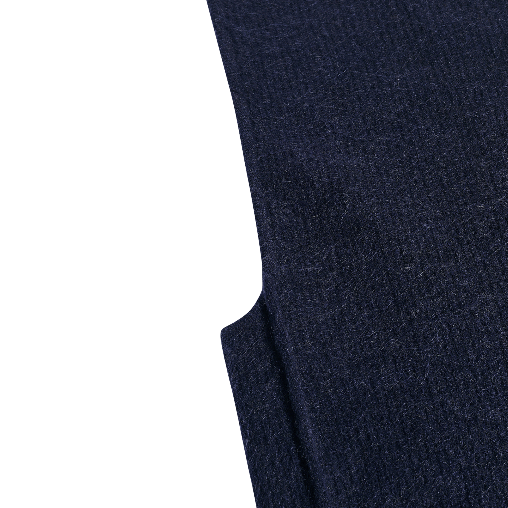 Kapuzenmütze aus Wollmix PABLO Blau