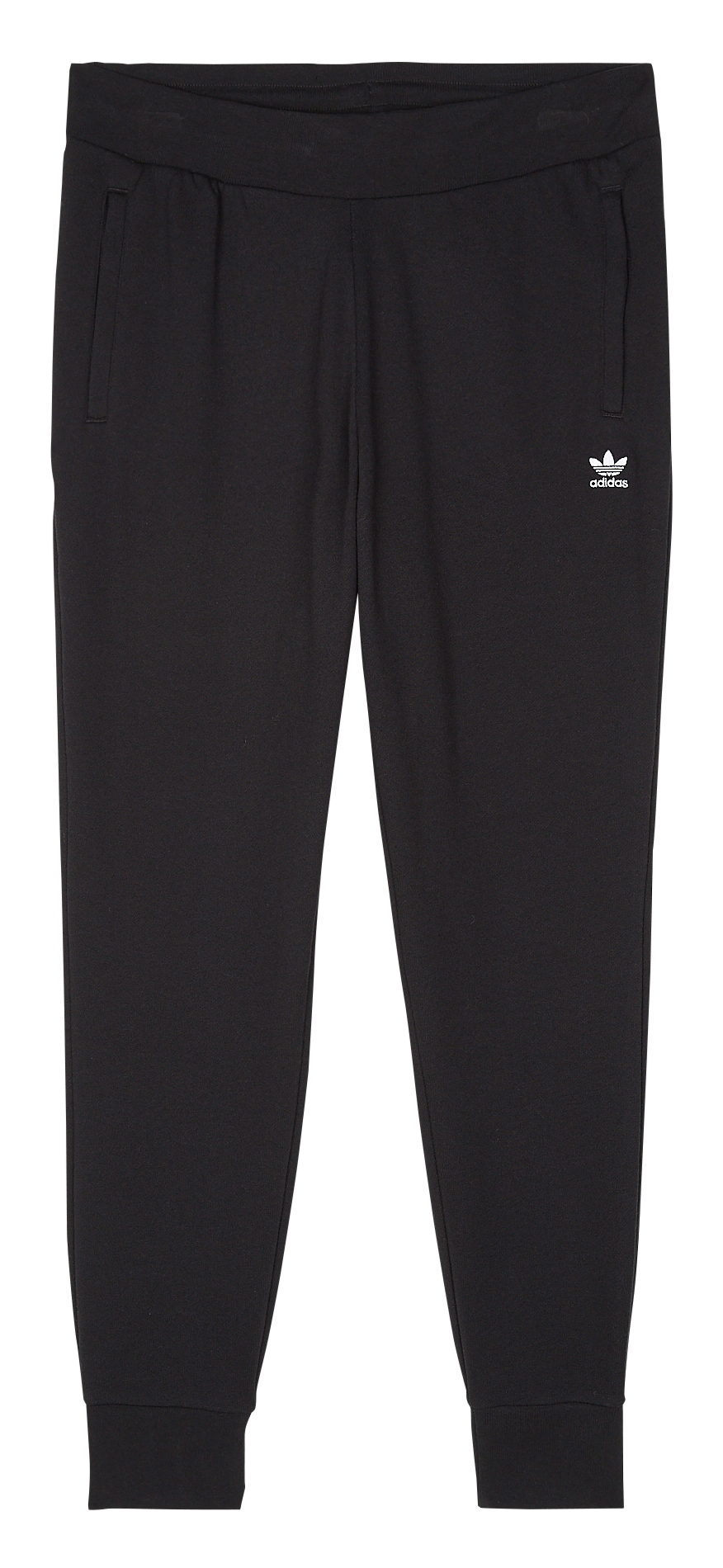 Slim-fit, katoenen joggingbroek ADIDAS Zwart