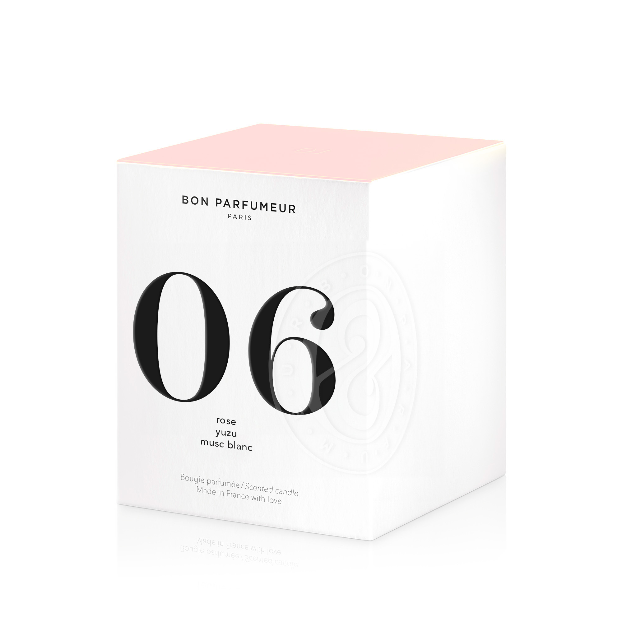 06 Rose Yuzu Weißer Moschus - Kerze BON PARFUMEUR No color