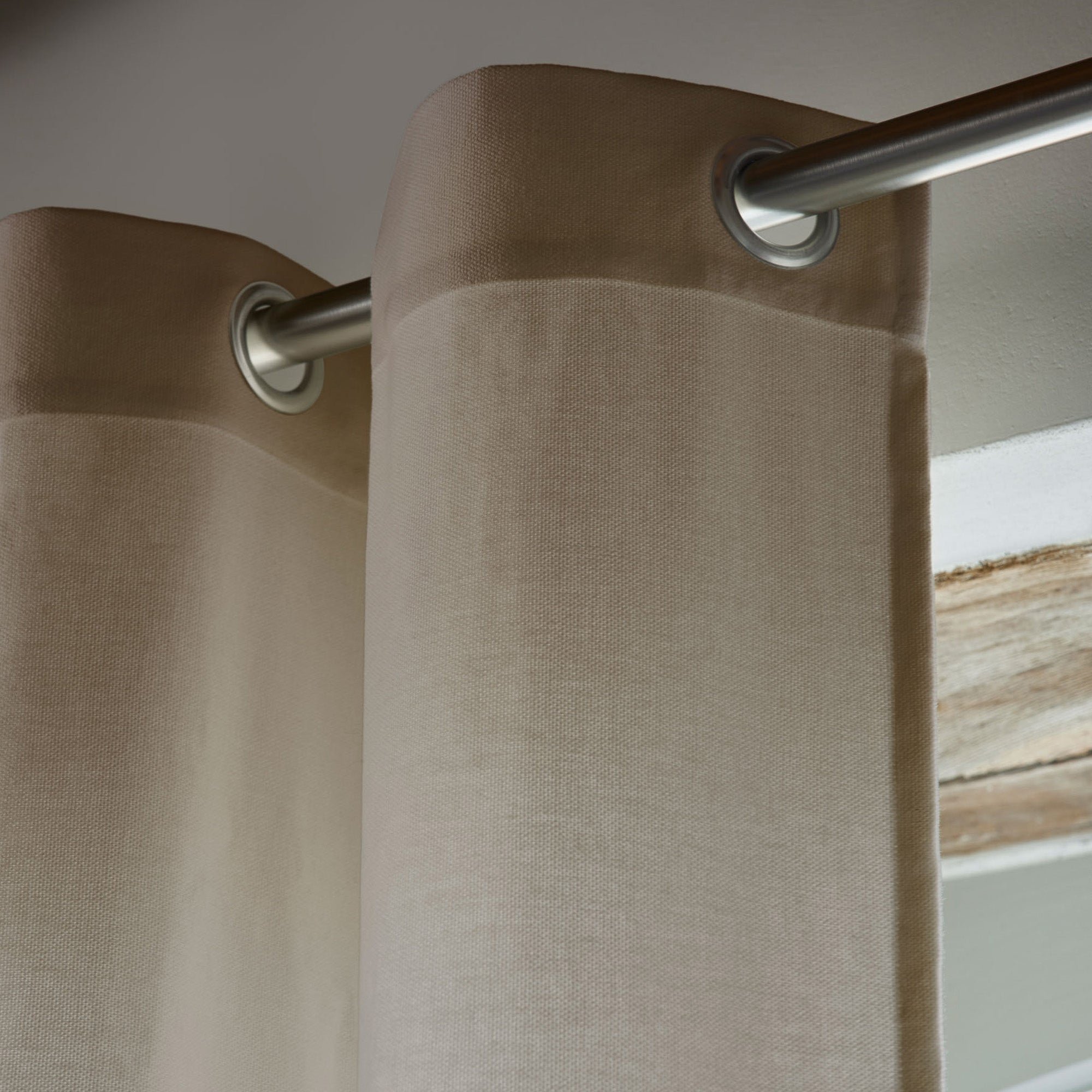 Curtain with eyelets MADURA Beige