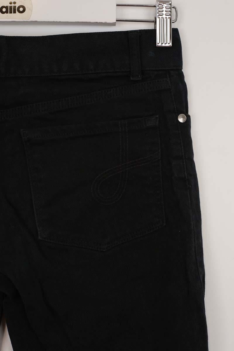 Cotton skinny jeans JOSEPH - Seconde Main Black