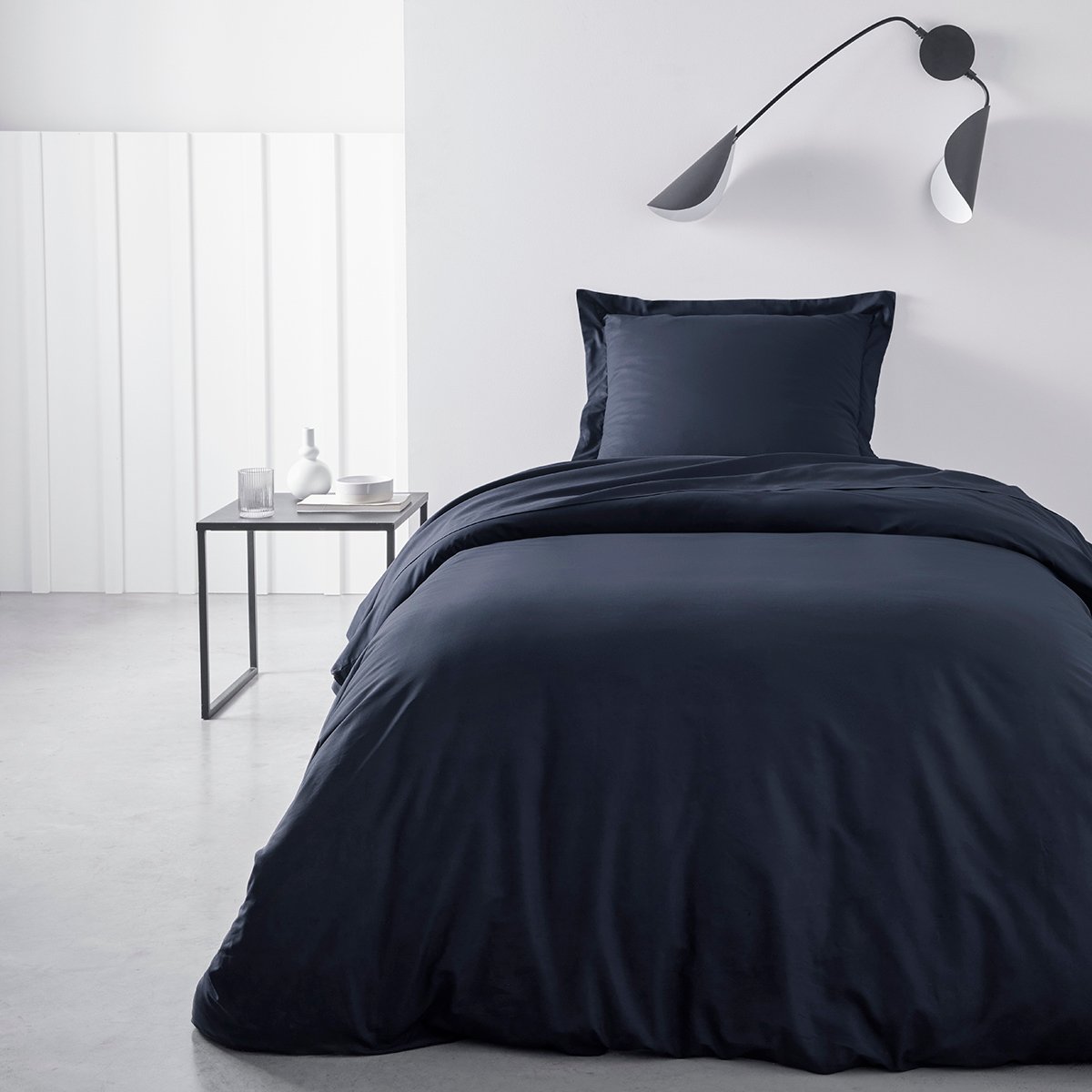 Cotton duvet cover TODAY LINGE DE MAISON Blue