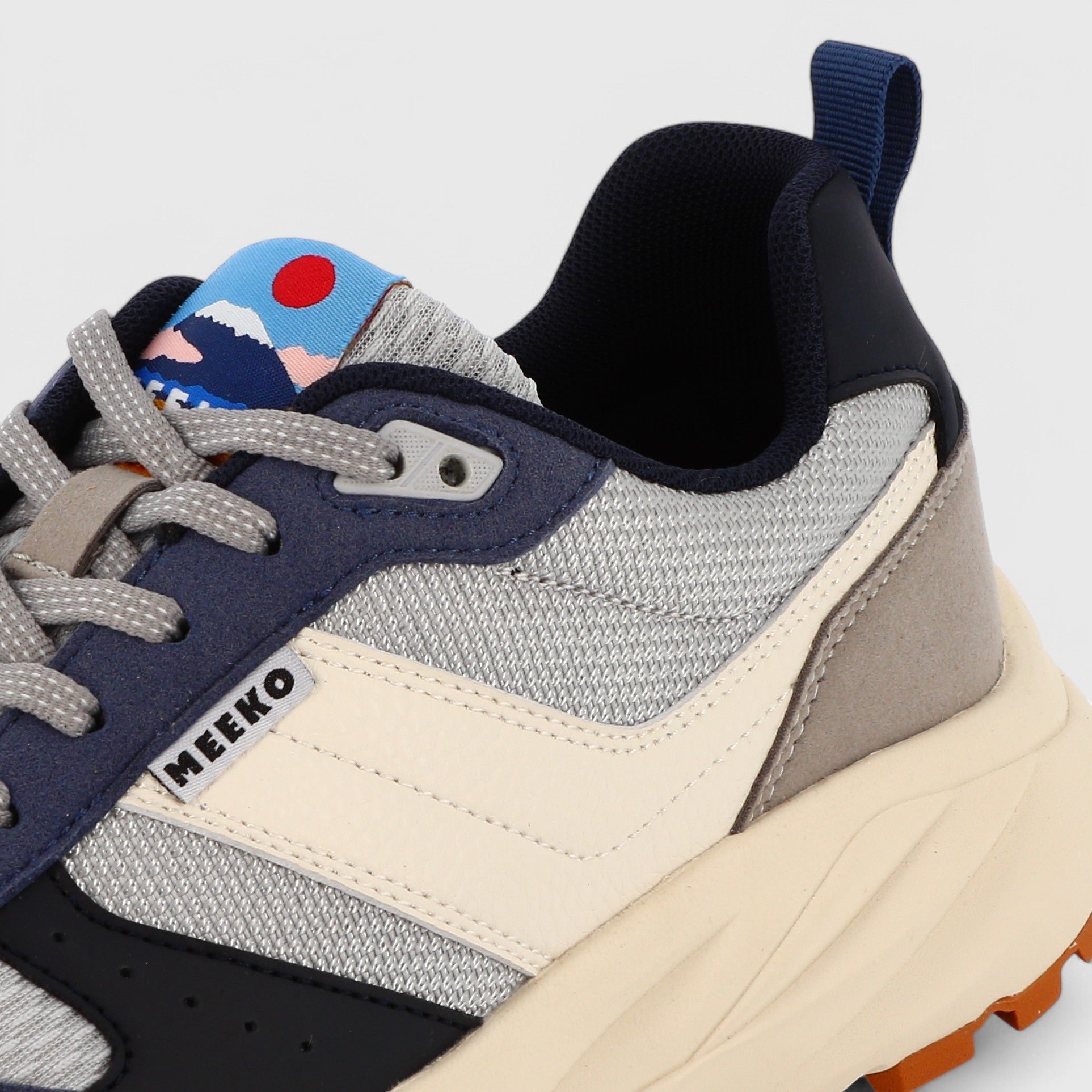 Technical and durable sneakers MEEKO Blue