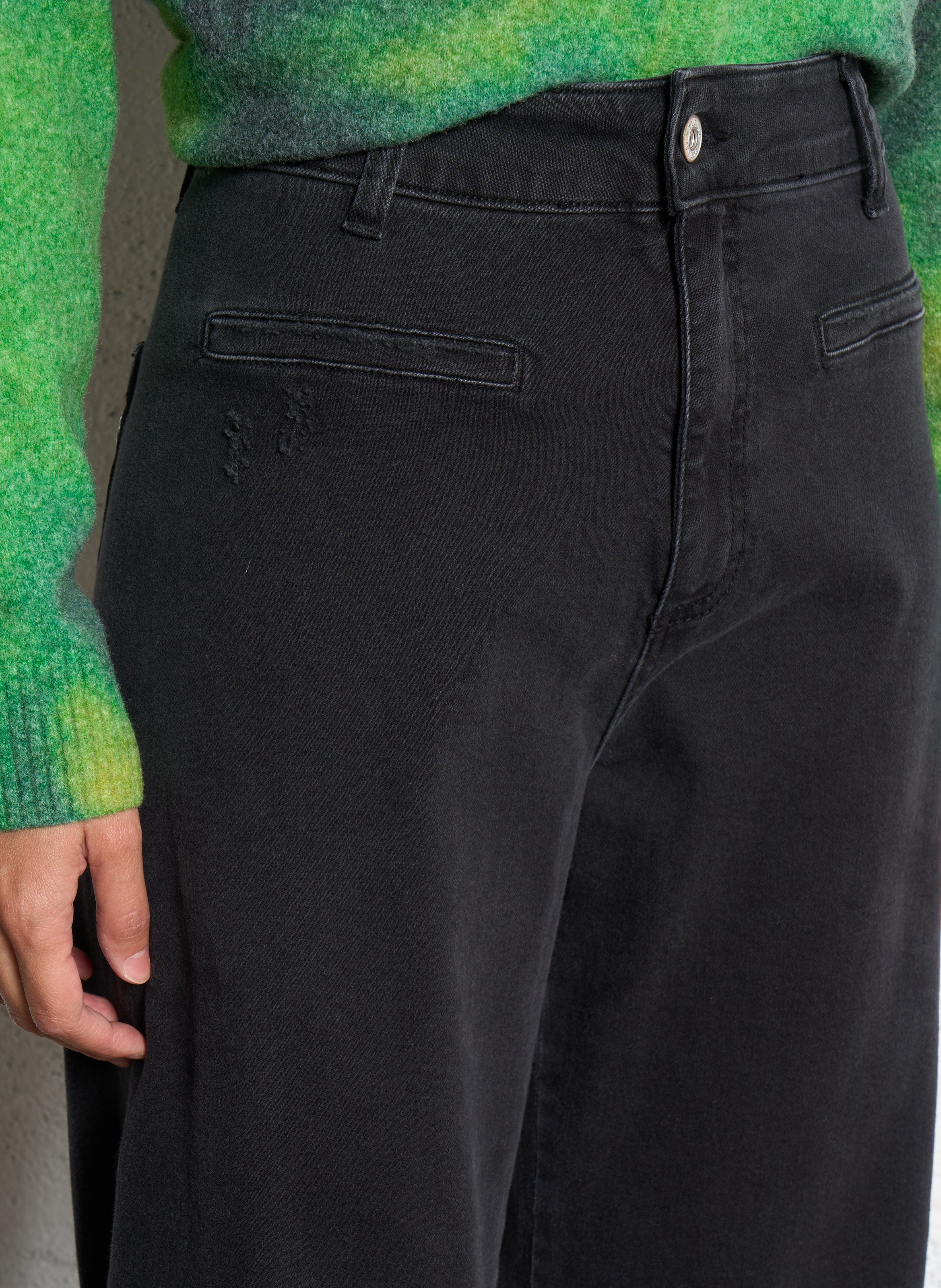 Jean flare  PLEASE Noir