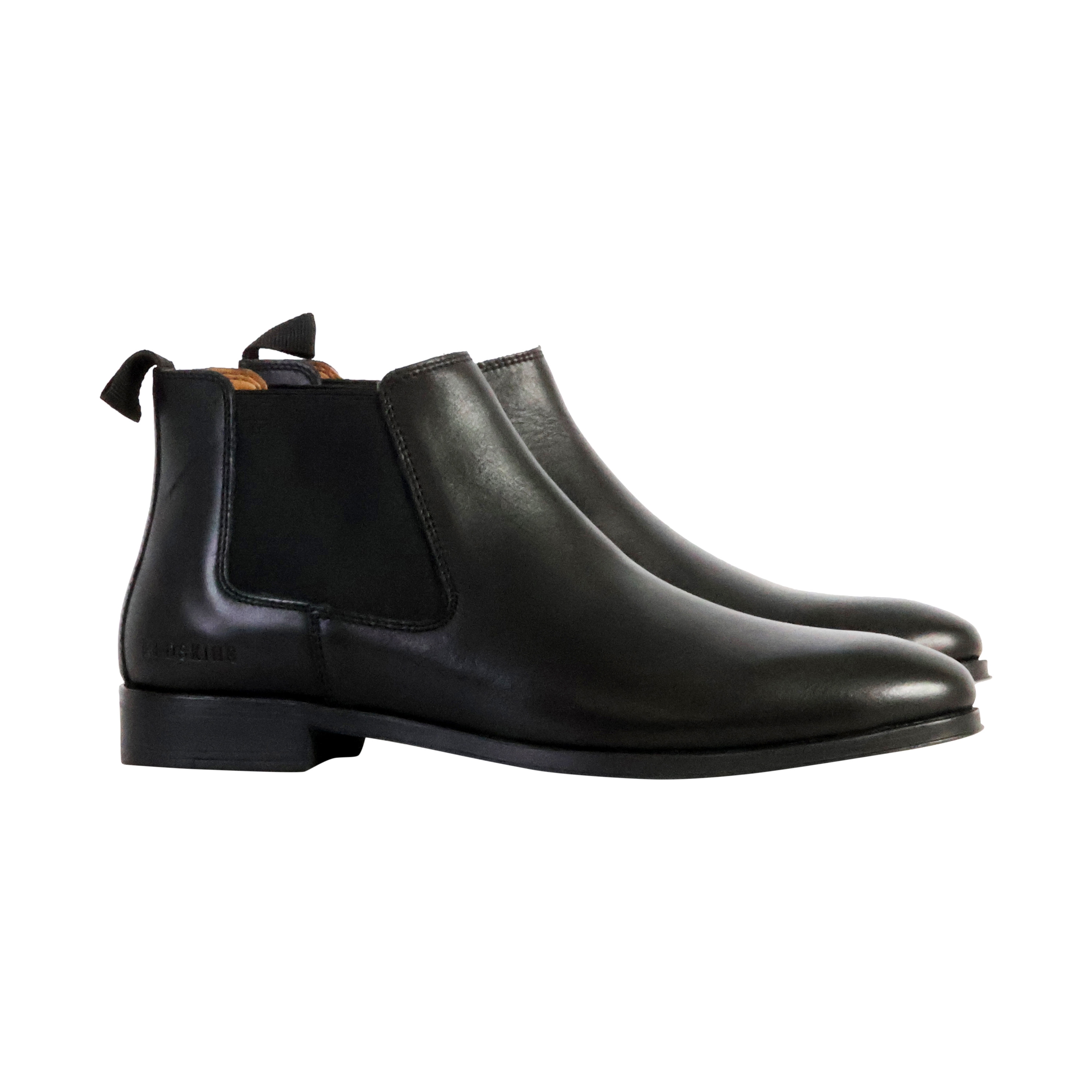 Bianca leather ankle boots REDSKINS Black
