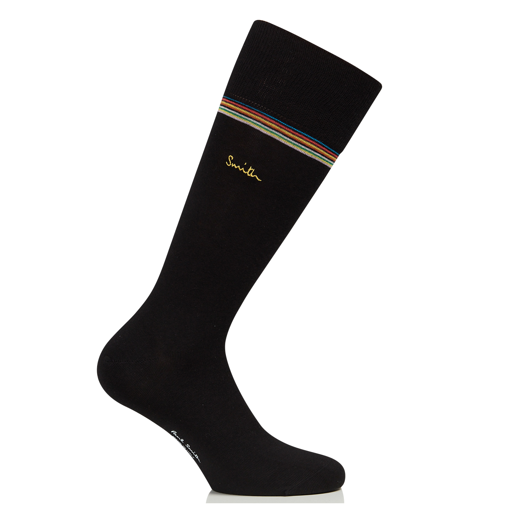 Gestreepte sokken van gemengd katoen PAUL SMITH Zwart