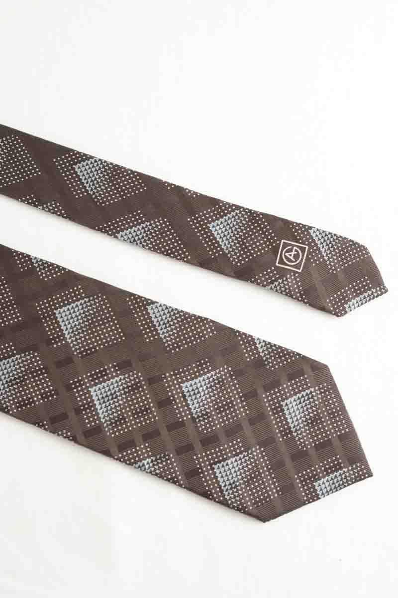 Tie ARMANI - SECONDE MAIN Brown