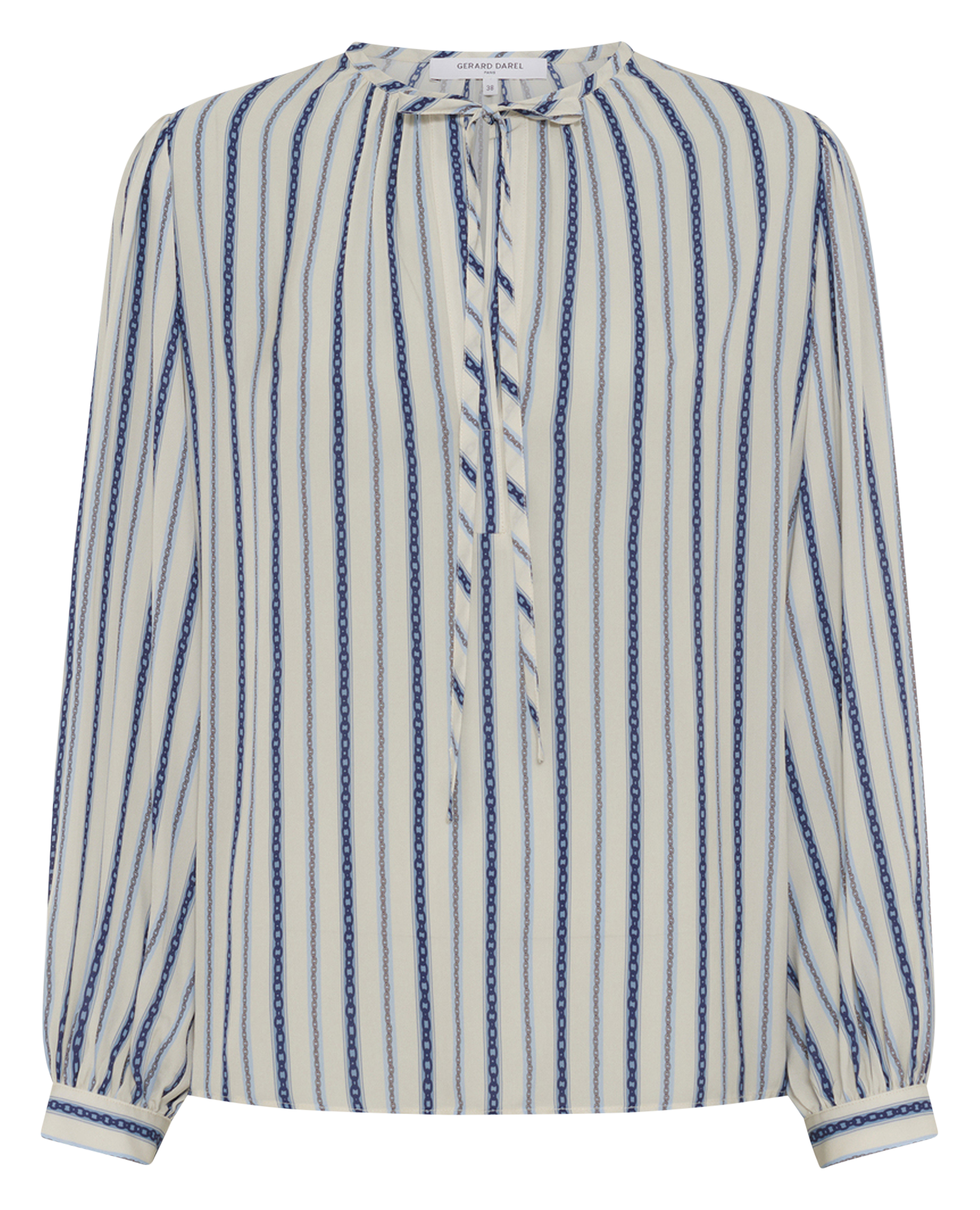 Blouse à rayures GERARD DAREL Beige